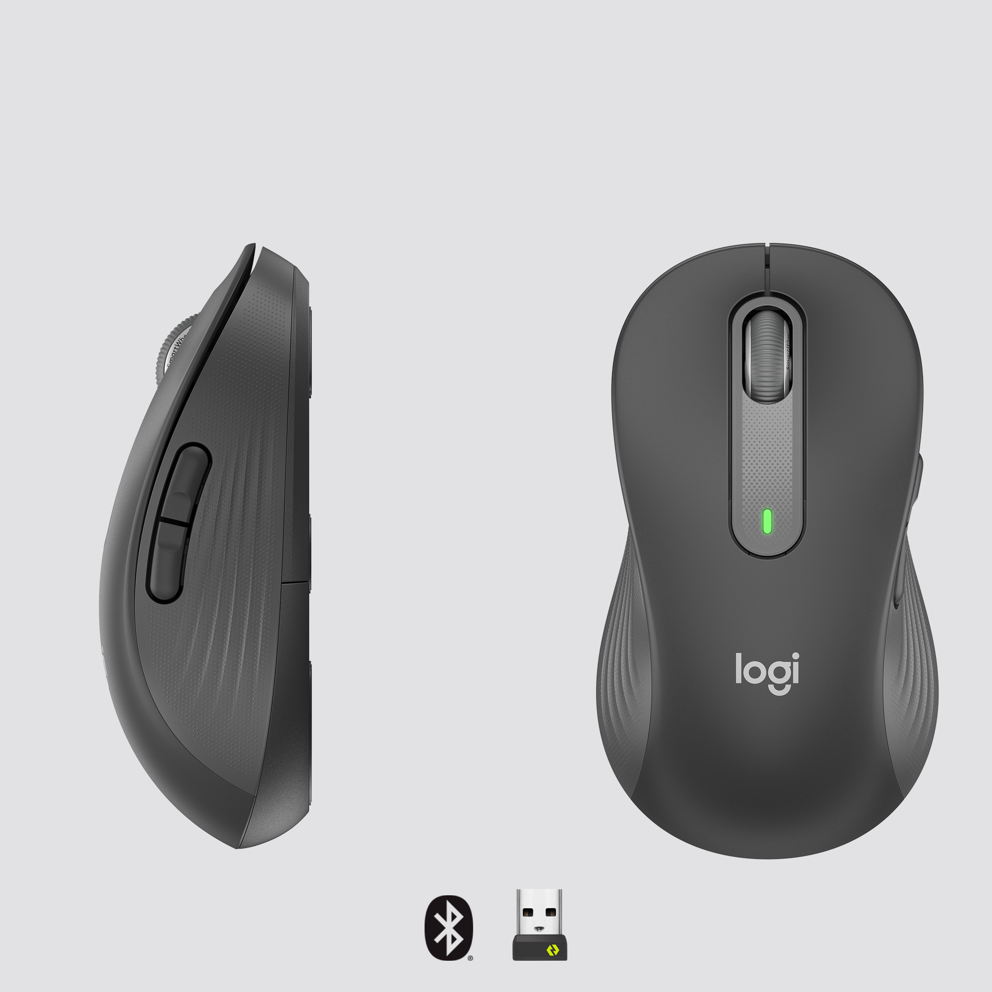 Logitech Signature M650 L LEFT - Maus - große