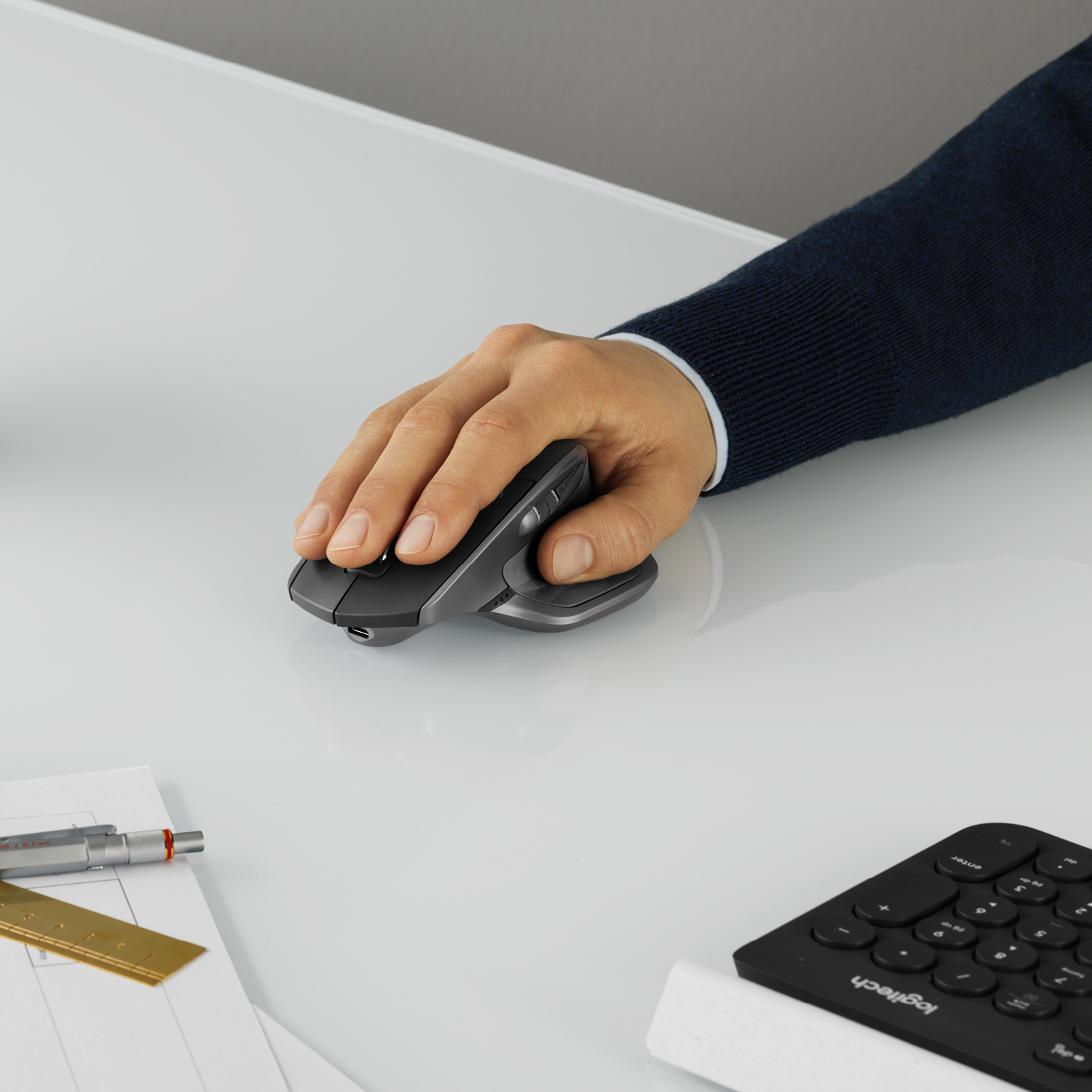 Logitech MX Master 2S - Maus - Laser - 7 Tasten