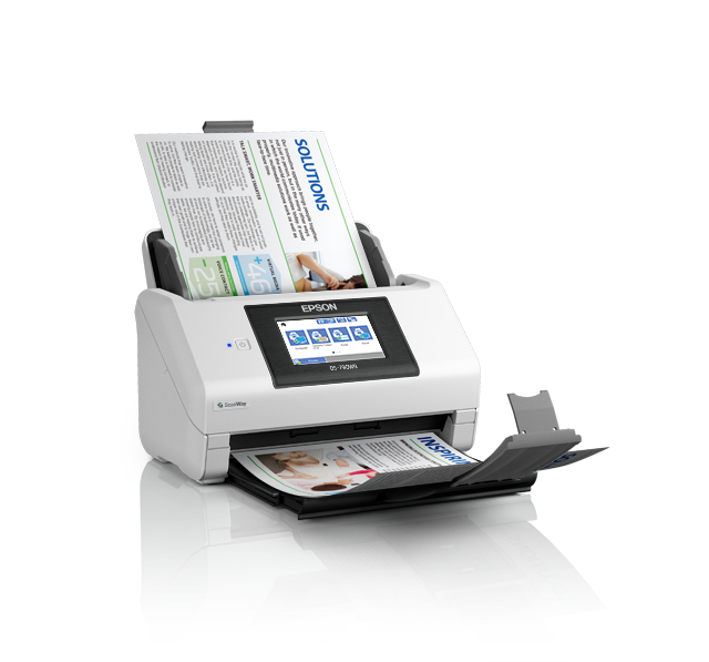 Epson WorkForce DS-790WN - Dokumentenscanner - Duplex - A4/Legal - 600 dpi x 600 dpi - bis zu 45 Sei