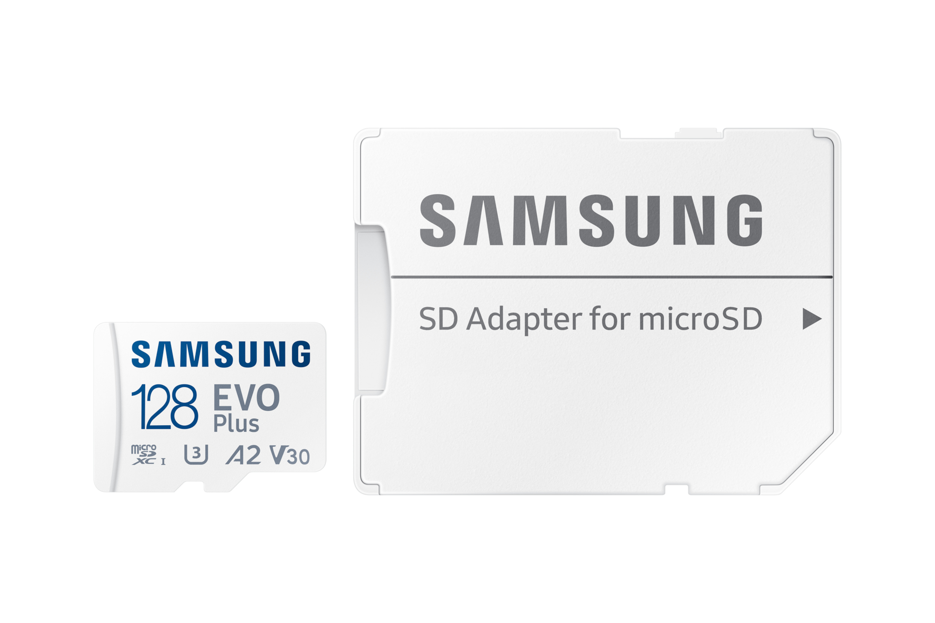 Samsung EVO Plus MB-MC128S - Flash-Speicherkarte (microSDXC-an-SD-Adapter inbegriffen)