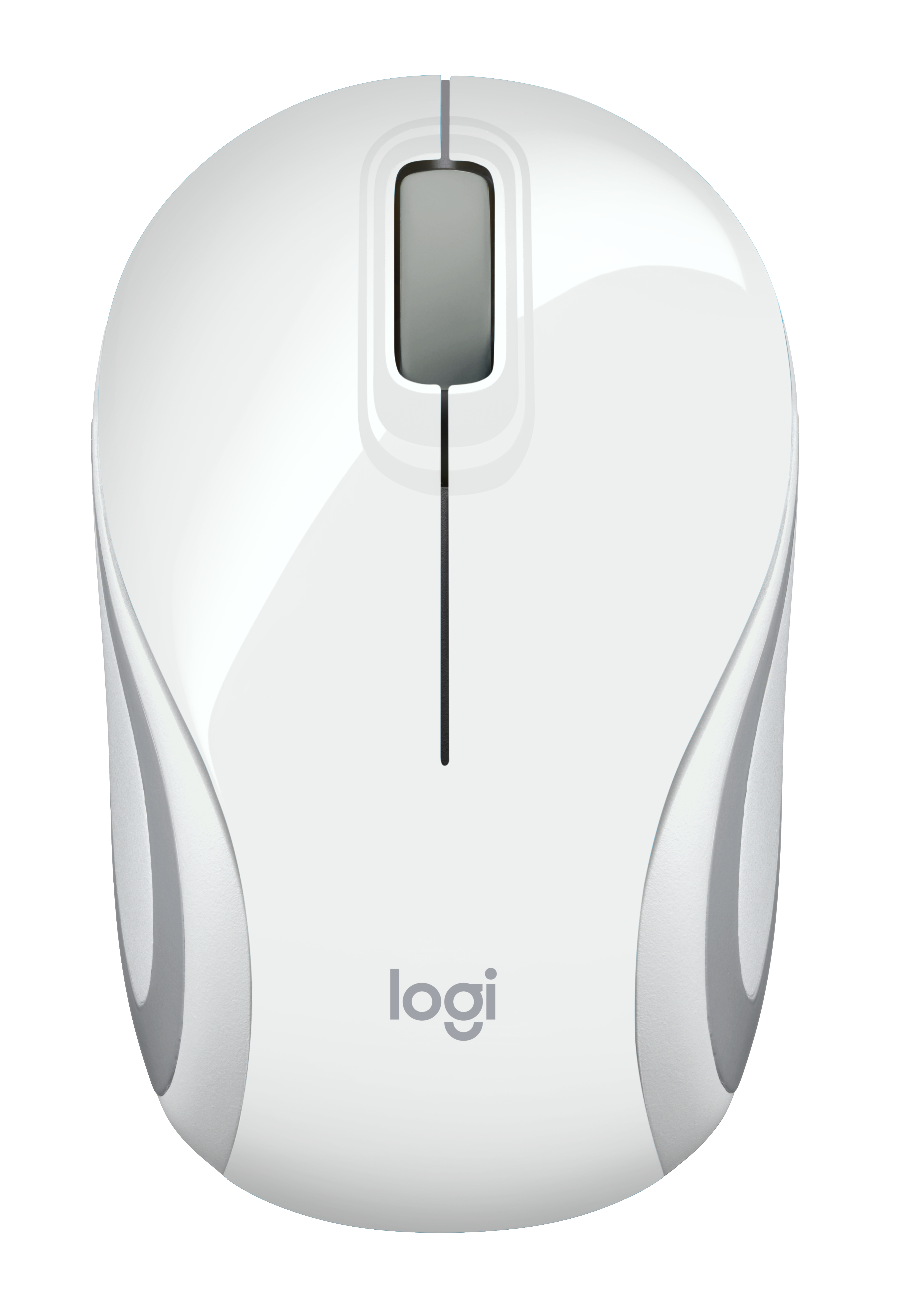 Logitech LGT-M187W, Beidhändig, Optisch, RF Wireless, 1000 DPI, Weiß