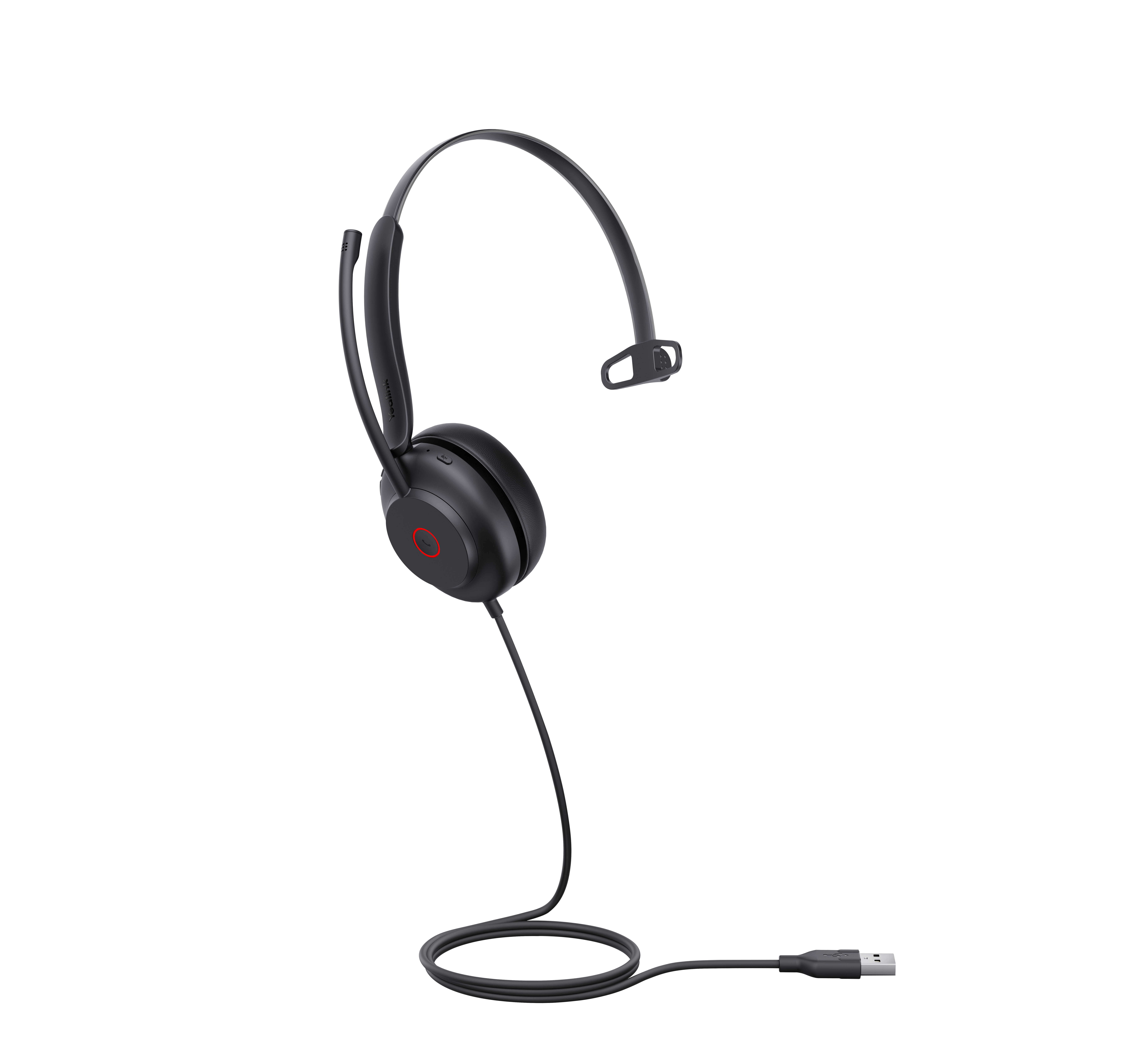 Yealink UH35 Mono UC USB-A Headset, Kabelgebunden, 20 - 20000 Hz, Büro/Callcenter, 96,5 g, Kopfhörer