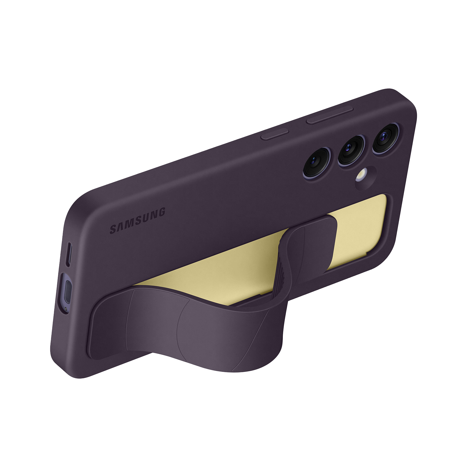 Samsung Standing Grip Cover SM-S921 Galaxy S24 dunkelviolett