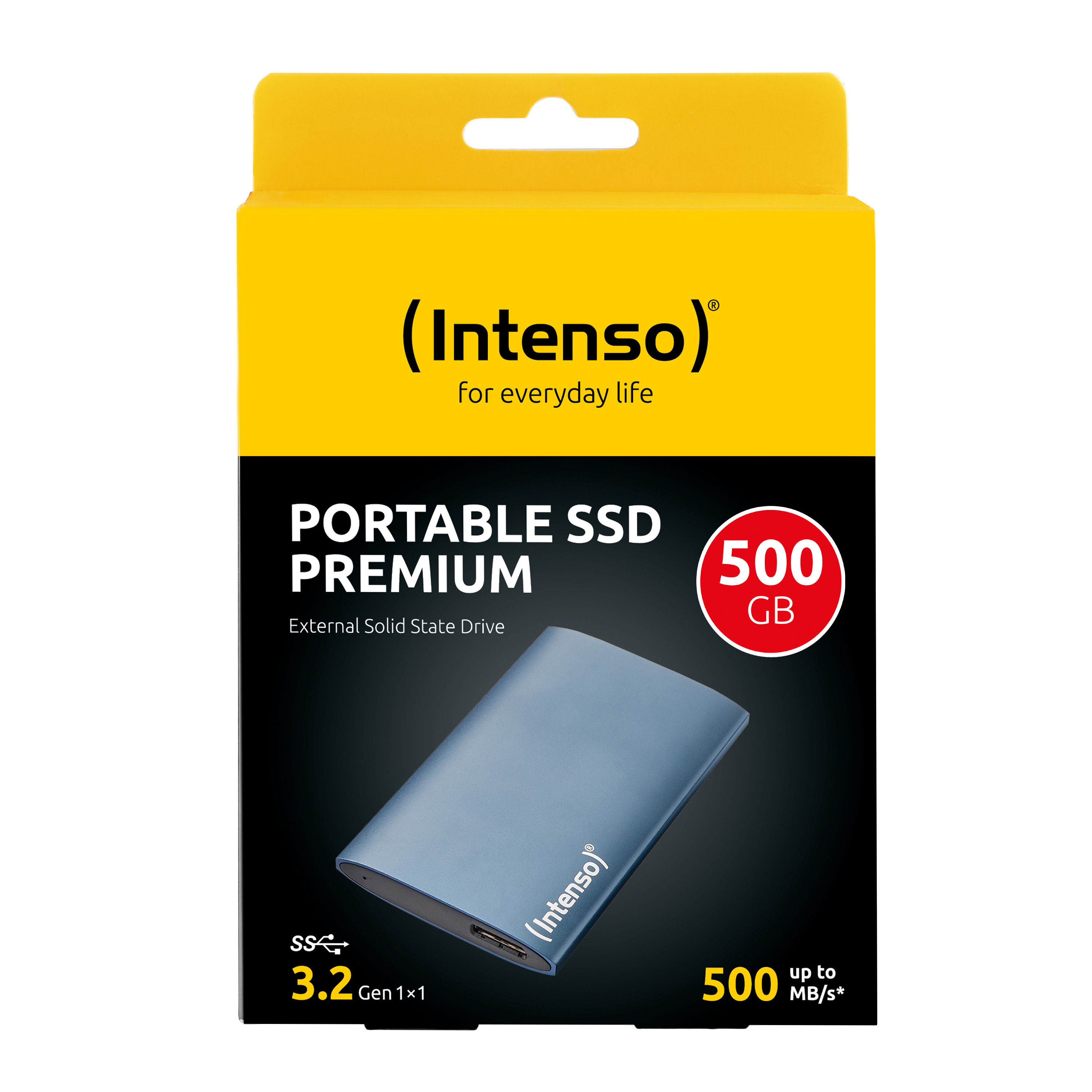 Intenso Premium - SSD - 500 GB - extern (tragbar)
