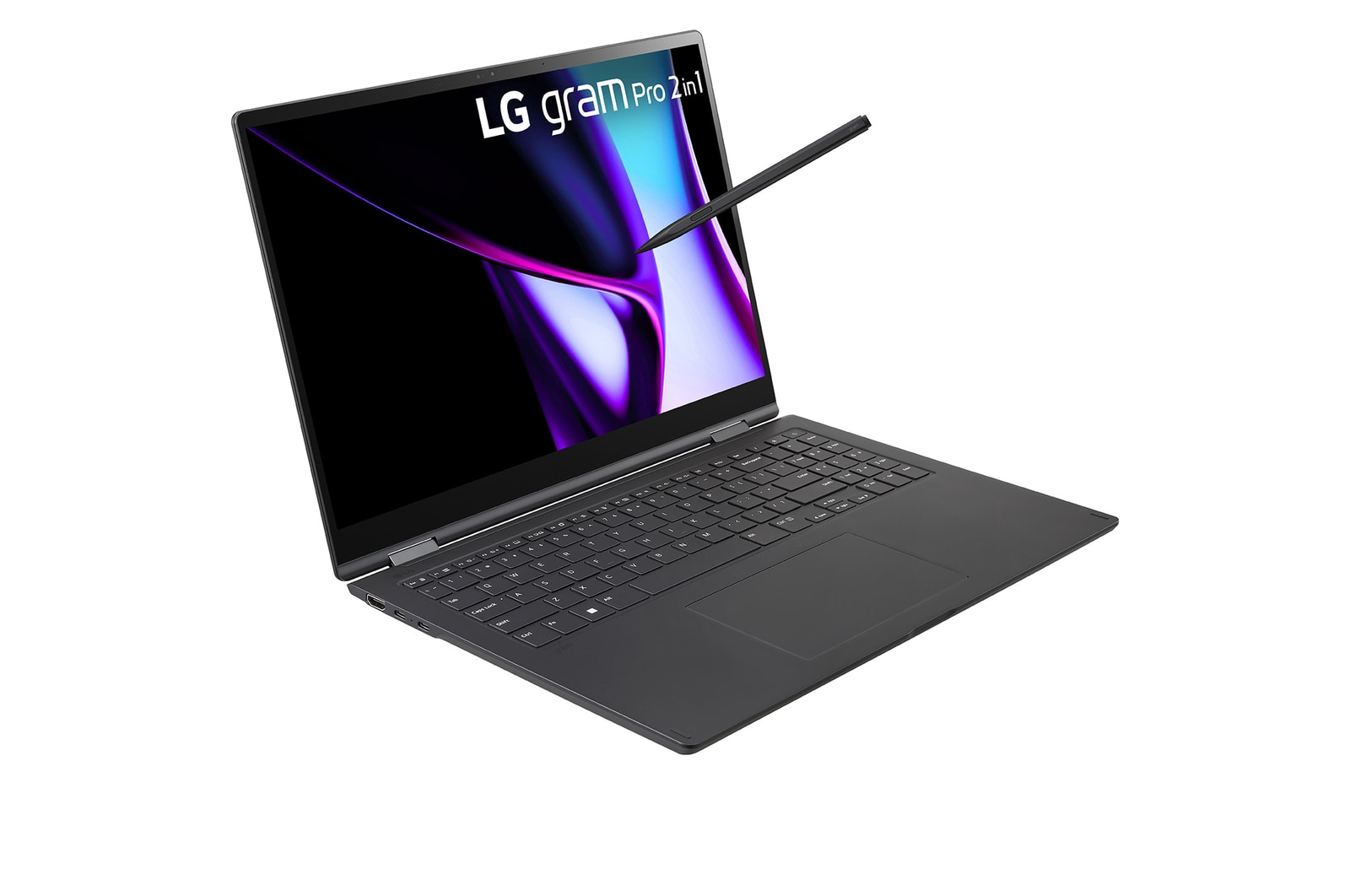 LG gram Pro 16 2-in-1 - 16" 2880x1800 Touch OLED, Core Ultra 7 155H, 16GB RAM, 1TB SSD, Win11 Pro