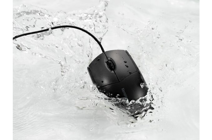 Kensington Pro Fit Abwaschbare Maus, Schwarz