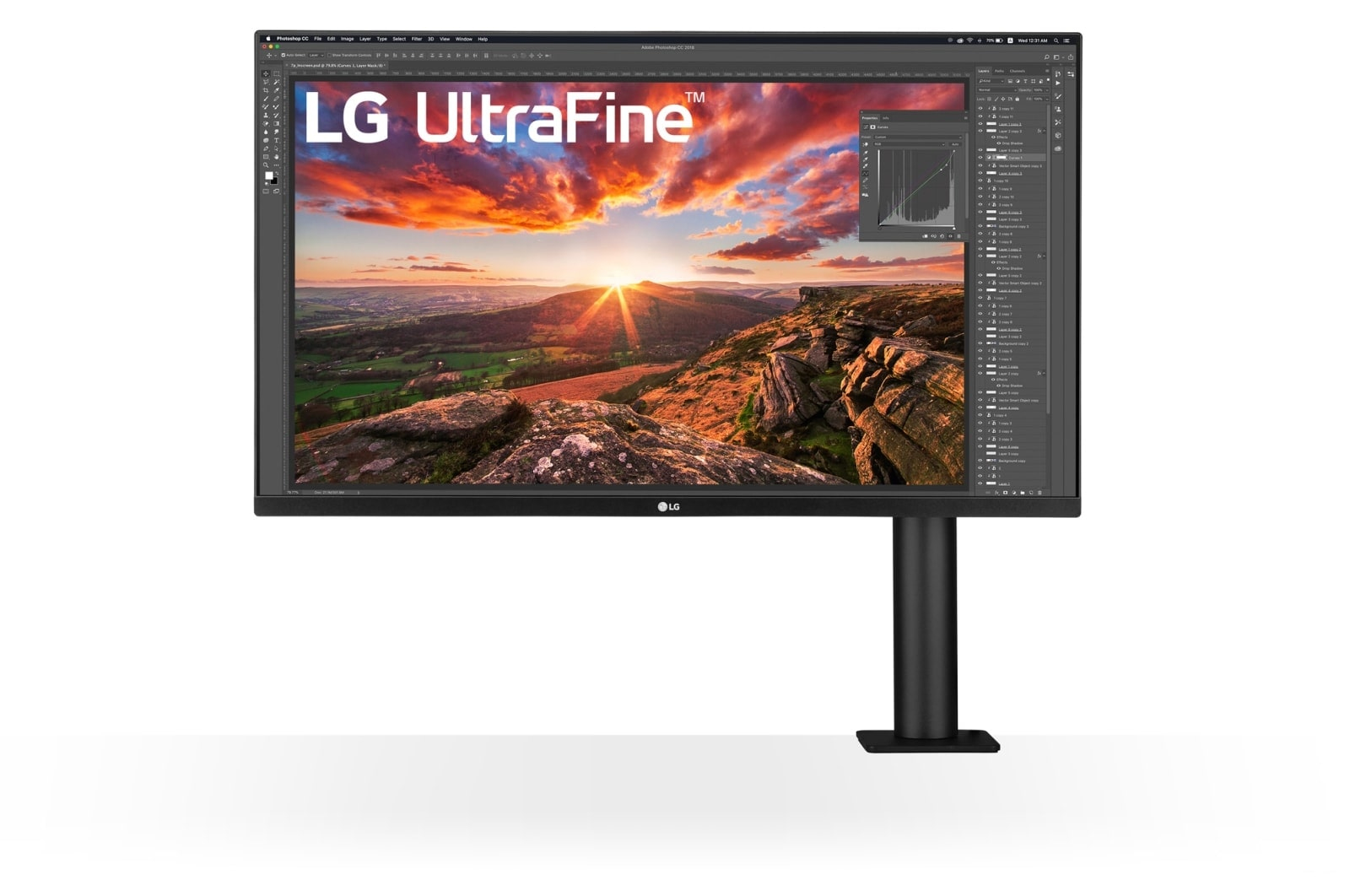 LG UltraFine 32UN880K-B Monitor 81.3cm (32") 4K UHD, IPS, 5ms, HDMI, Displayport, USB