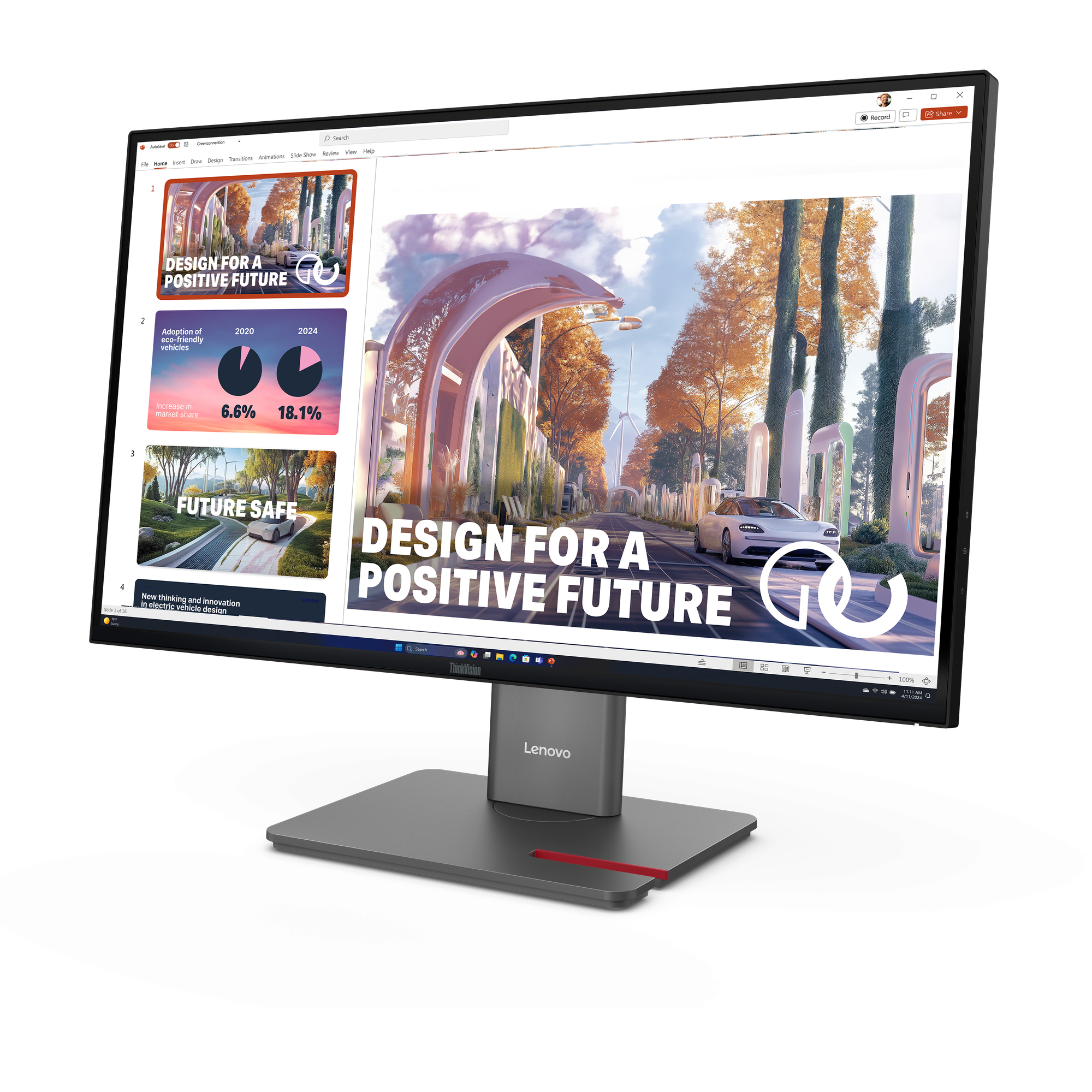 Lenovo ThinkVision P27QD-40 - LED-Monitor - 68.6 cm (27")