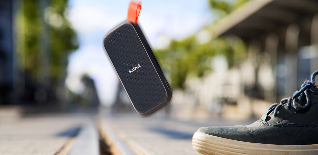 SanDisk Portable SSD 480GB, USB-C 3.1