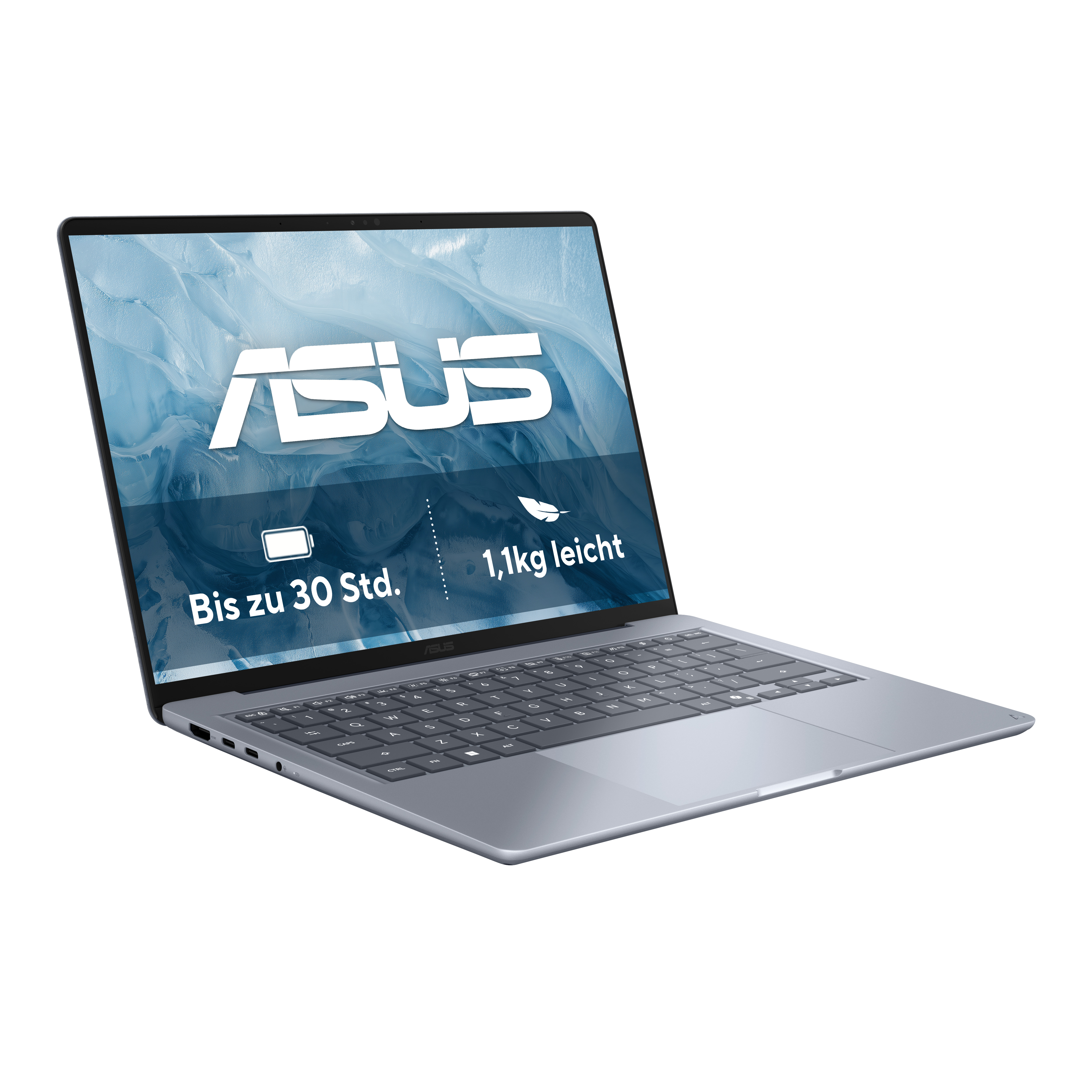 ASUS Zenbook 14 UX3480QA-SF003W, Snapdragon, 35,6 cm (14"), 1920 x 1200 Pixel, 16 GB, 512 GB, Window