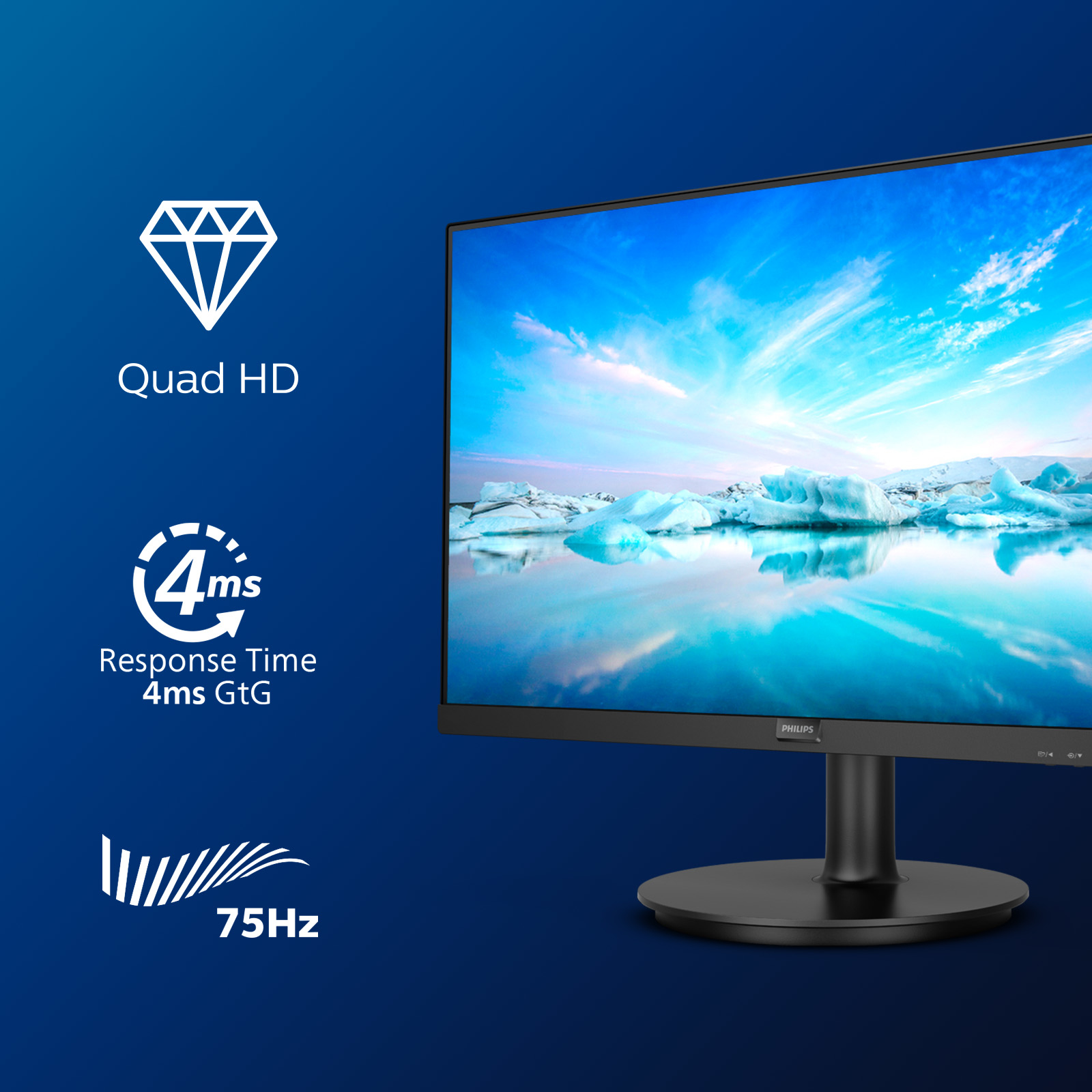 Philips V-line 275V8LA - LED-Monitor - 68.6 cm (27")