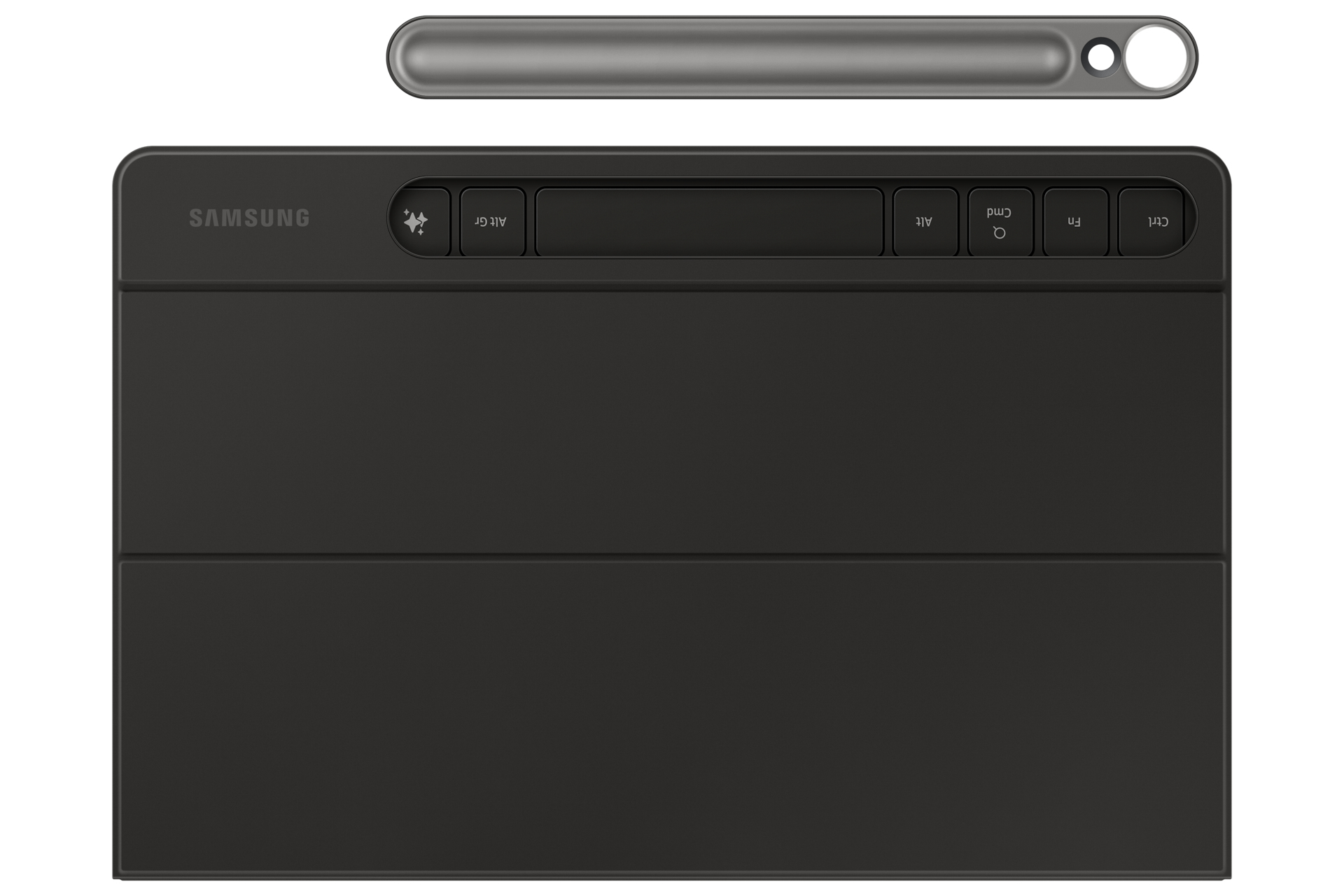 Samsung Book Cover Keyboard Slim EF-DX720 für das Galaxy Tab S9 | S9 FE, QWERTZ, Deutsch, Touchpad,