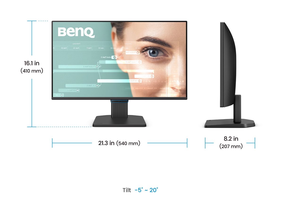 BenQ GW2490C - LED-Monitor - 61 cm (24") (23.8" sichtbar)