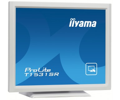 Iiyama ProLite T1531SR-W3, 38,1 cm (15"), 1024 x 768 Pixel, LED, 8 ms, Weiß