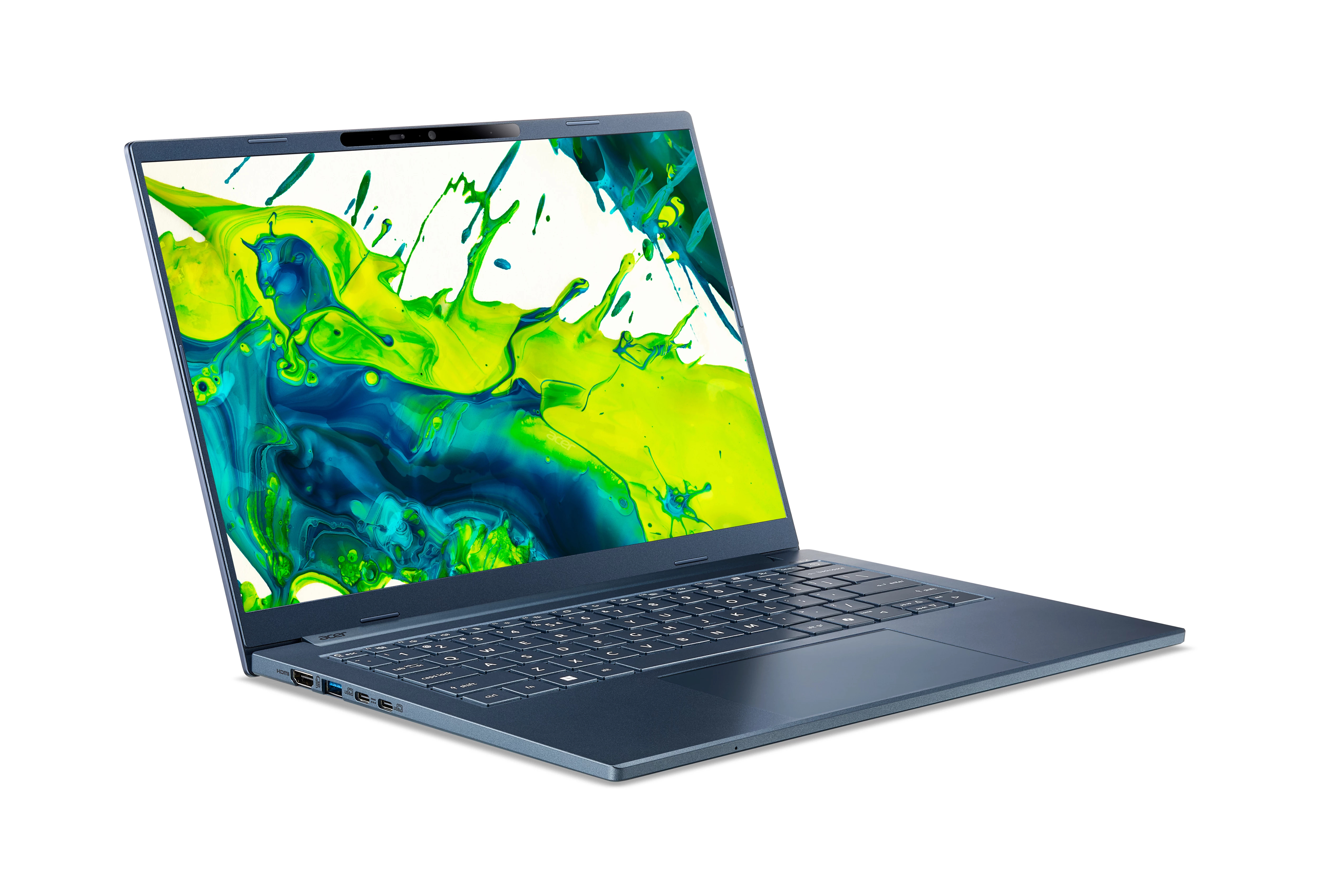 Acer Aspire 14 AI A14-11M - 180°-Scharnierdesign - Snapdragon X X1-26-100 - Win 11 Home - Qualcomm A