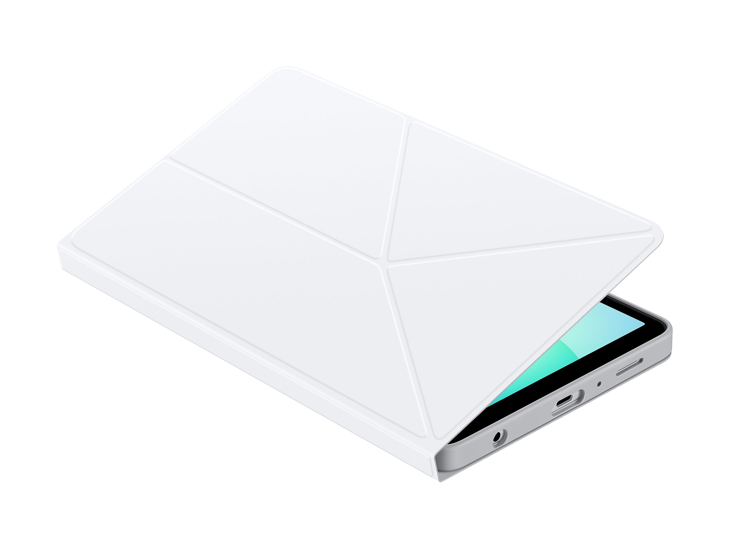Samsung EF-BX130 - Flip-Hülle für Tablet - weiß