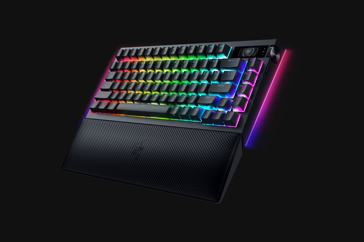 Razer BlackWidow V4 Pro - Tastatur - 75% - mit