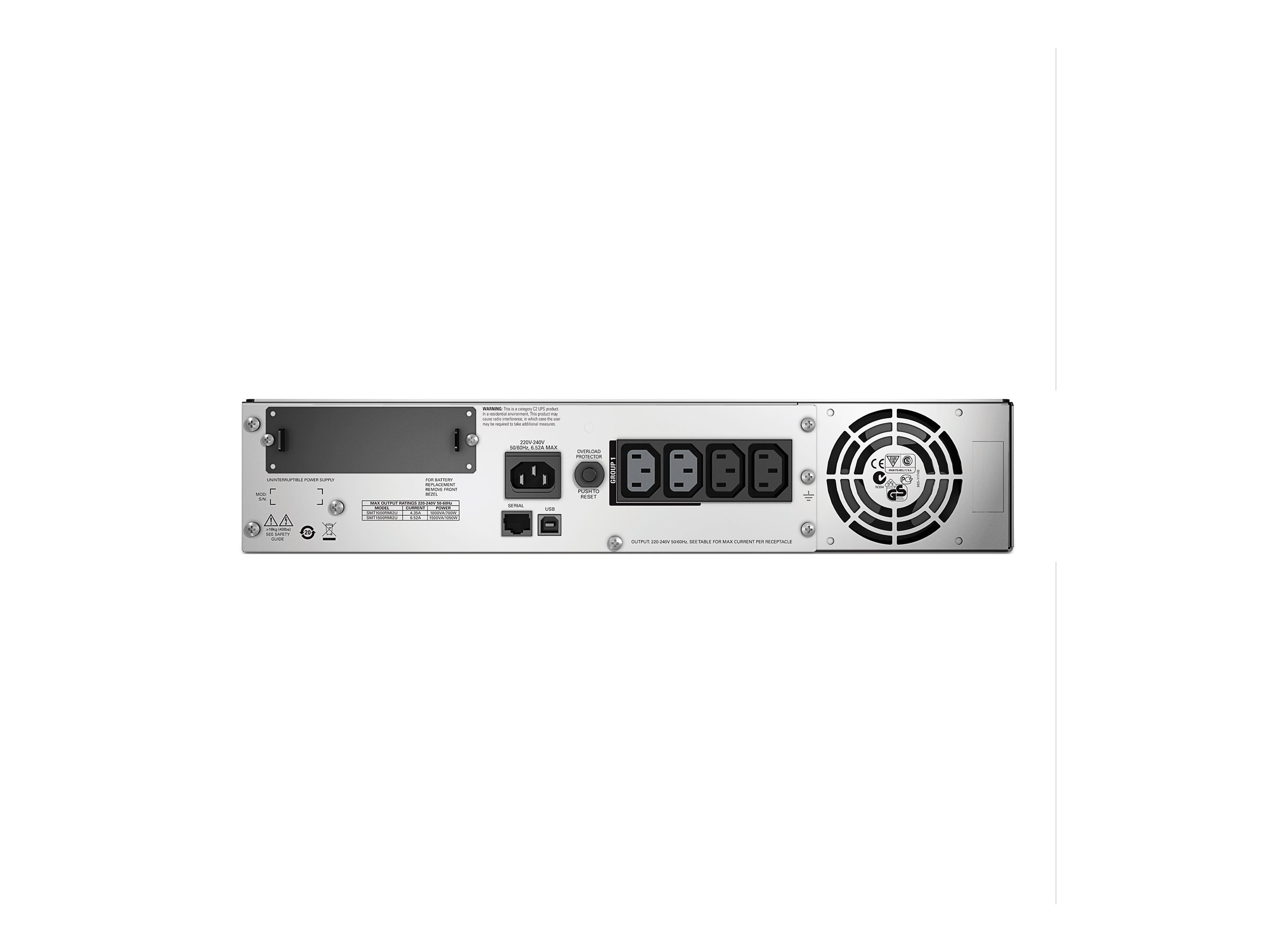 APC Smart-UPS 1500 LCD - USV (Rack - einbaufähig)