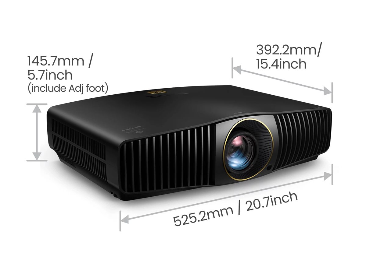 BenQ W5850 - DLP-Projektor - Blauer Laser - 3D