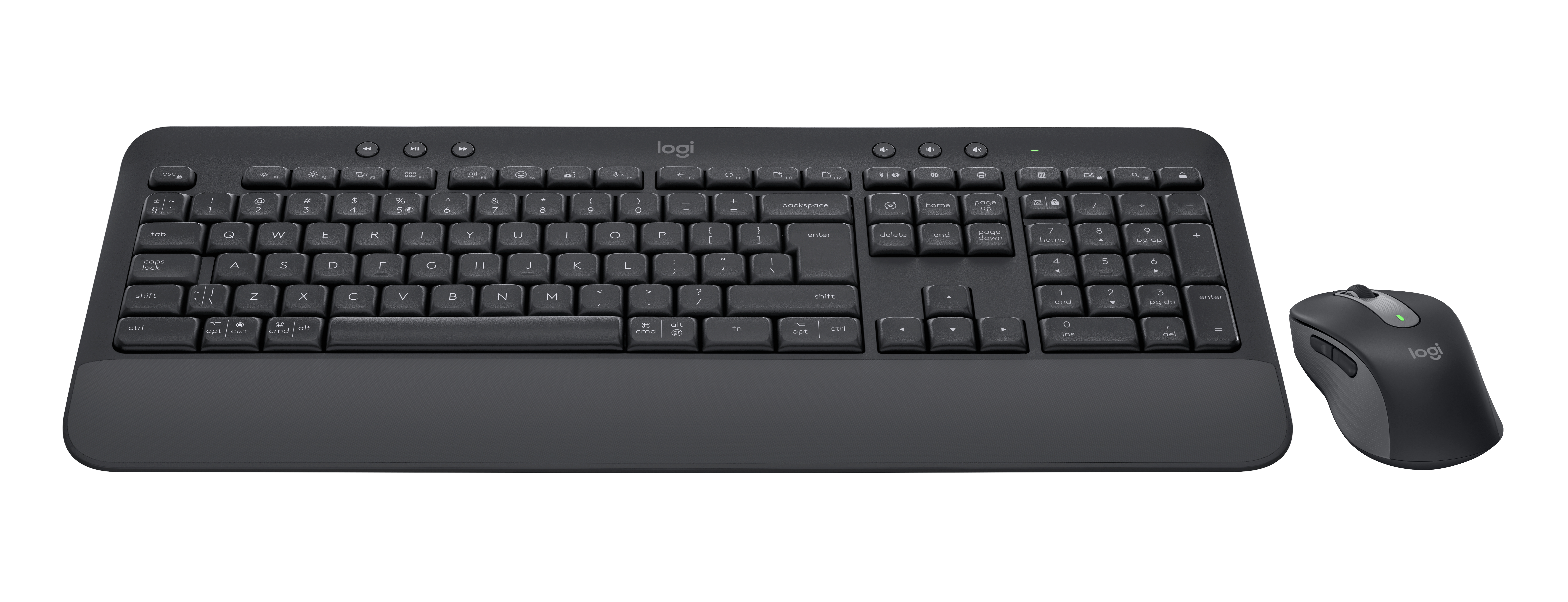 Logitech Signature MK650 Combo for Business Graphite, Logi Bolt, USB/Bluetooth, DE