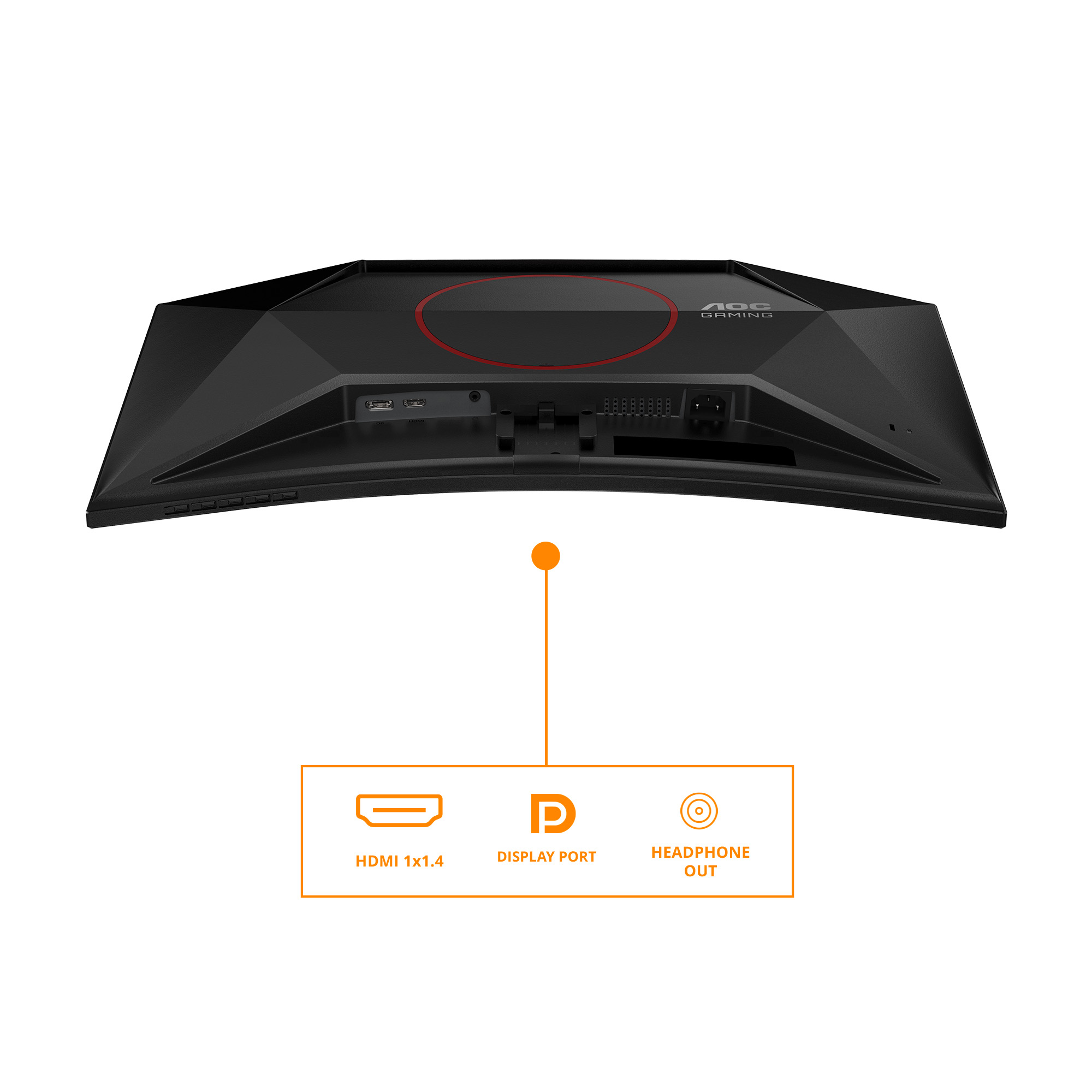 AOC Gaming C24G42FE - LED-Monitor - Gaming - gebogen - 61 cm (24")
