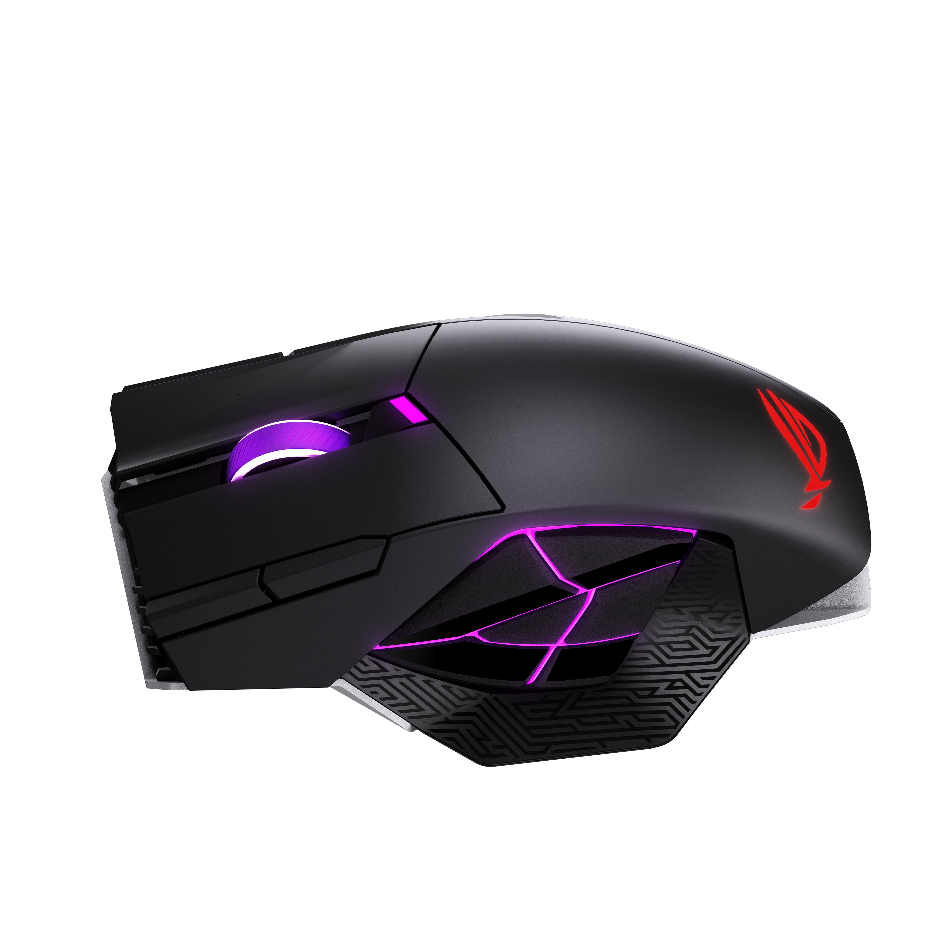 ASUS ROG Spatha X 65K, Rechts, Optisch, RF Wireless + Bluetooth + USB Type-A, 65000 DPI, Schwarz
