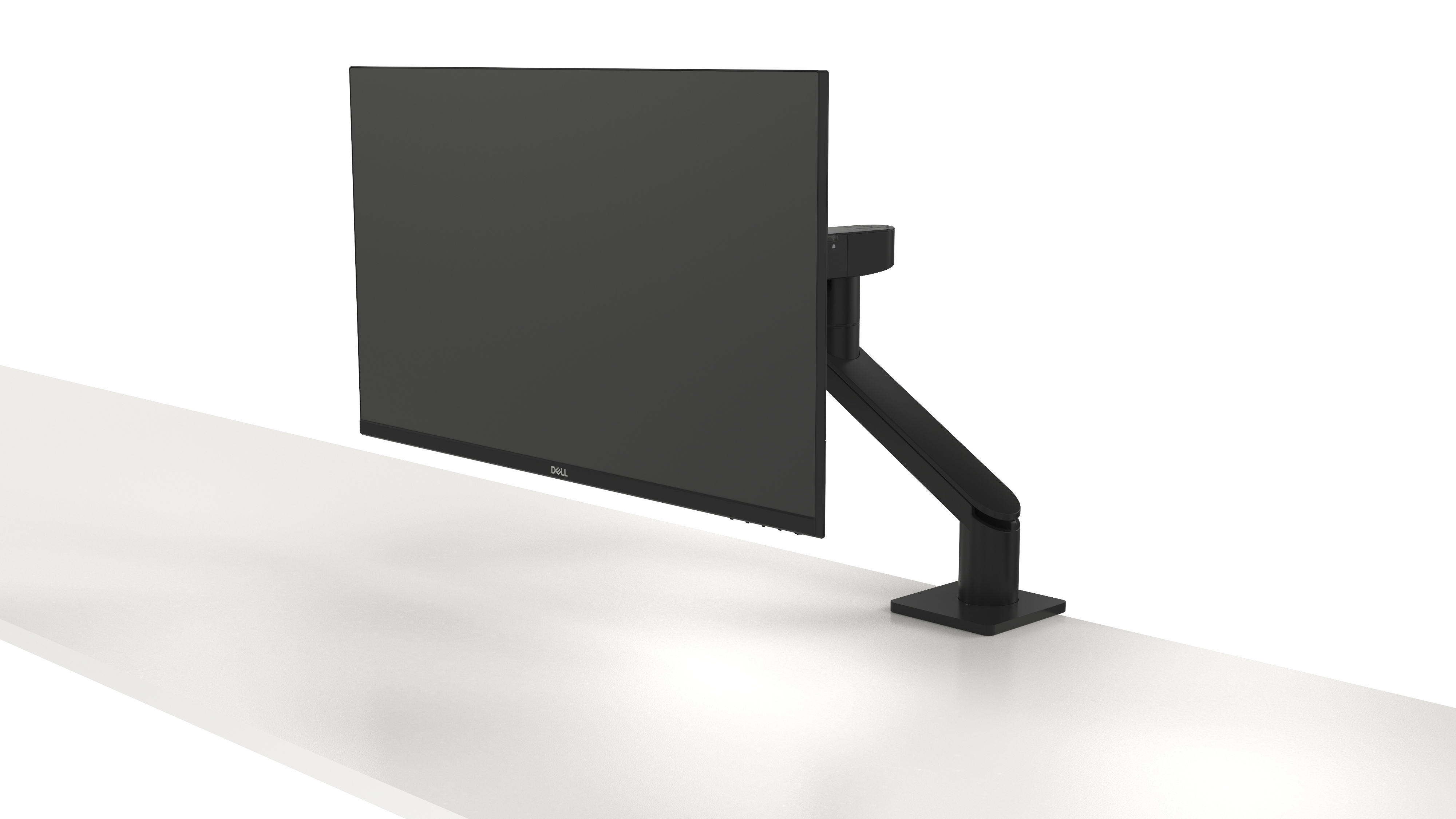 Dell Single Monitor Arm - MSA20, 10 kg, 48,3 cm (19"), 96,5 cm (38"), Höhenverstellung, Schwarz