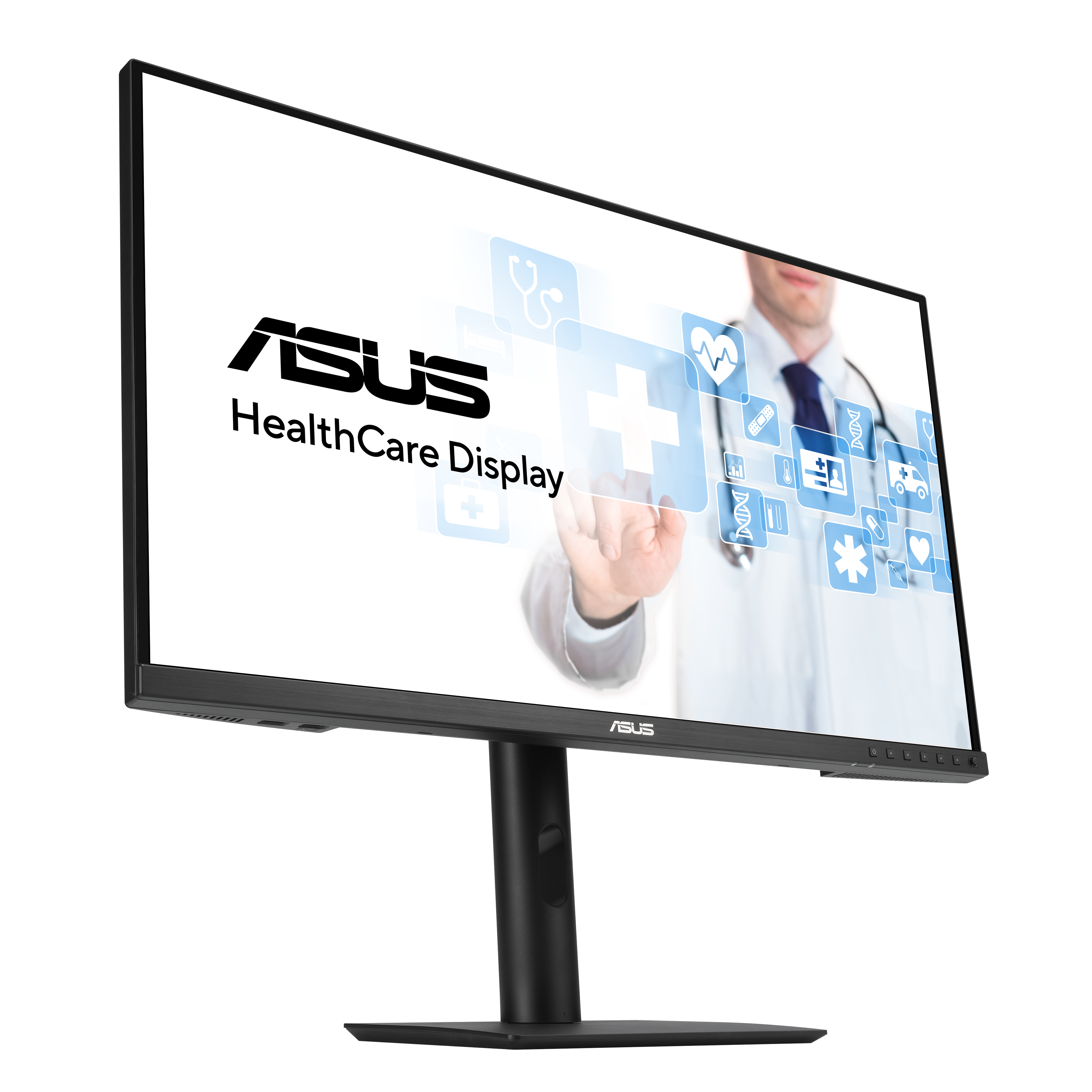 ASUS HealthCare HA2741A, 27" WQHD IPS, 75Hz, 5ms, 350nits, 2x DP, 1x HDMI, 1x USB-C m. DP