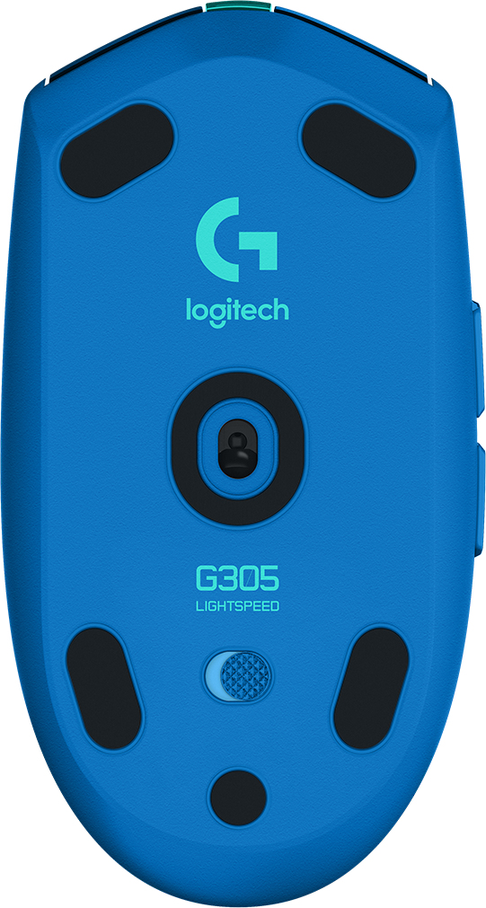 Logitech G G305 - Maus - optisch - 6 Tasten - kabellos - 2.4 GHz - kabelloser Empfänger (USB)