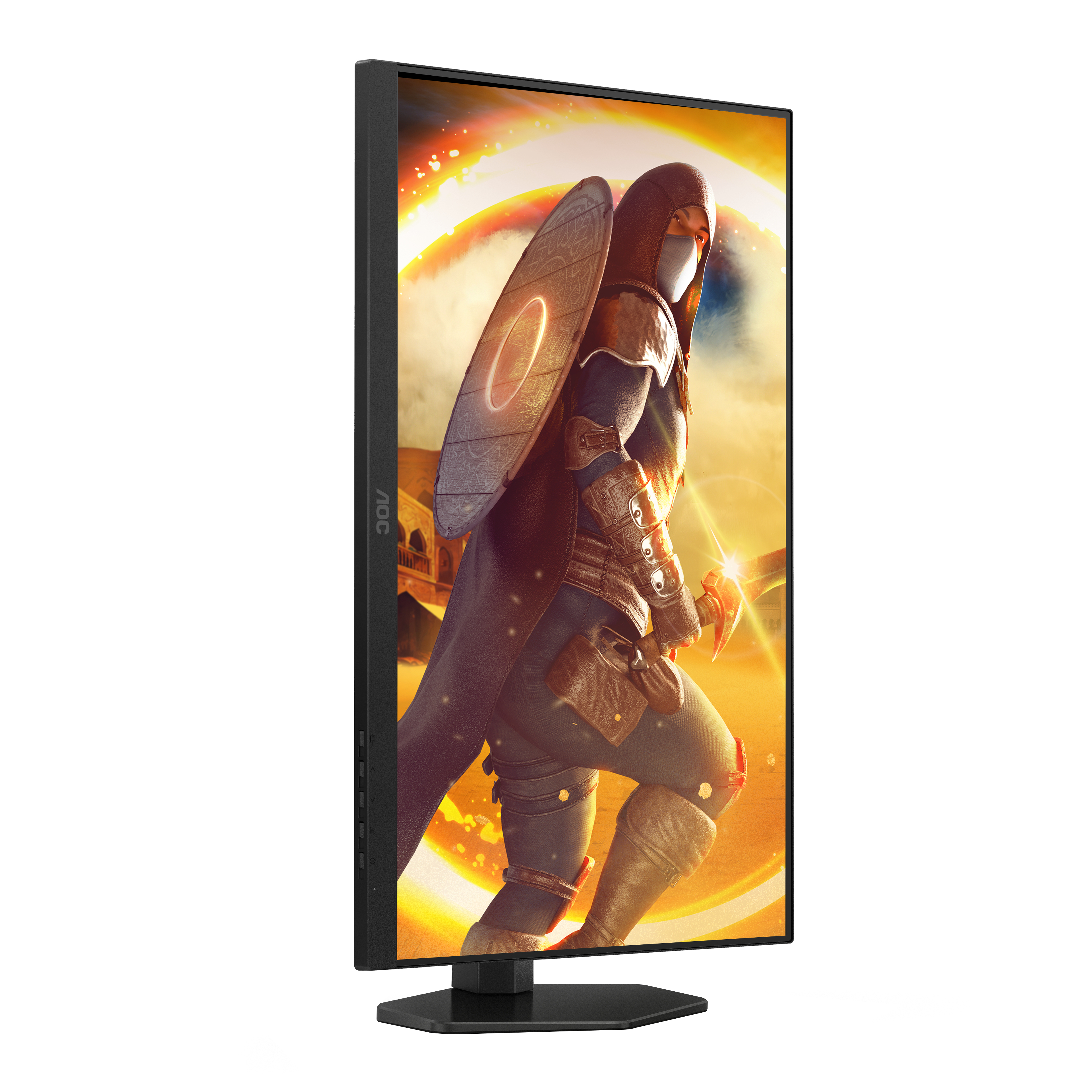 AOC G4 Q27G4XF, 68,6 cm (27"), 2560 x 1440 Pixel, Quad HD, LED, 1 ms, Schwarz, Grau