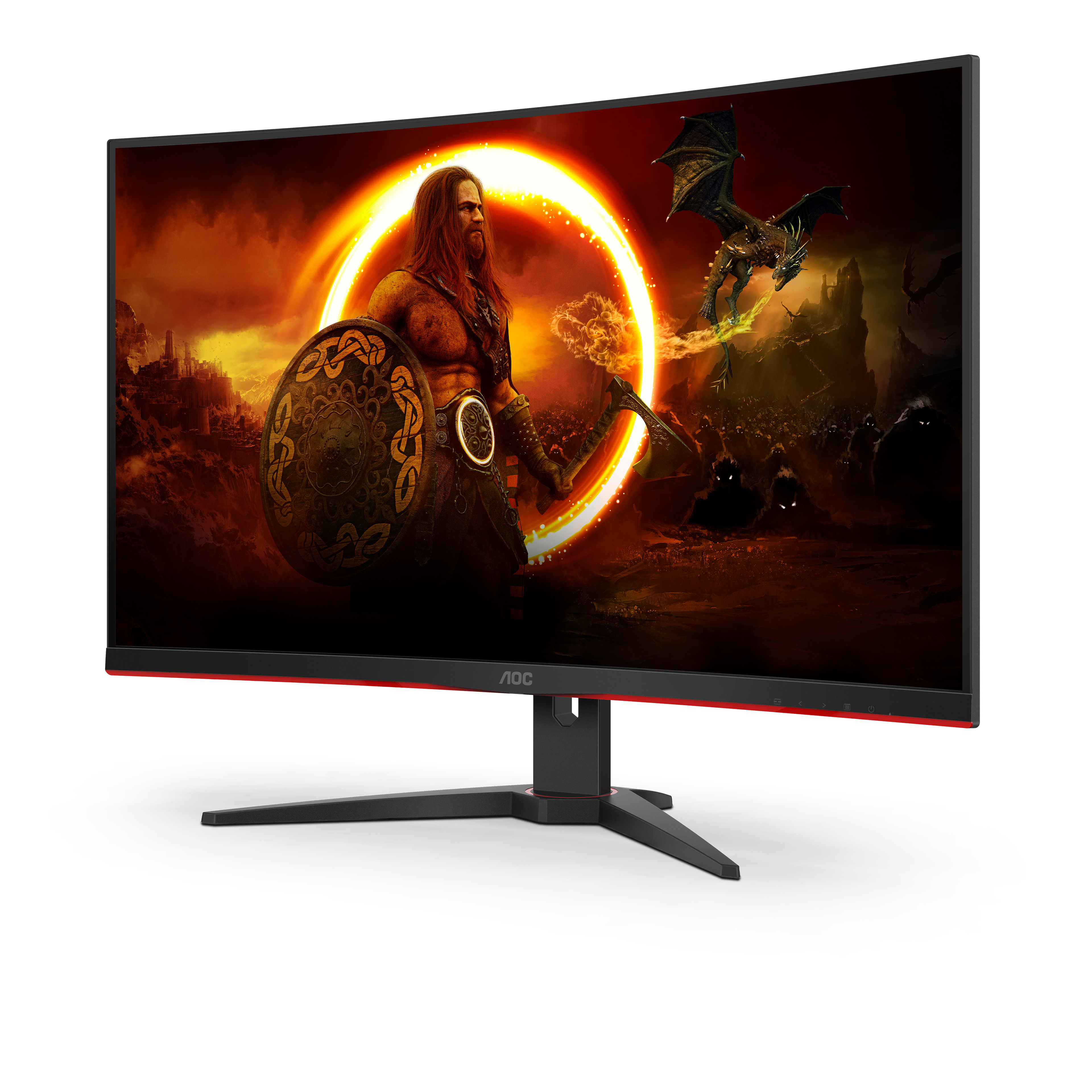 AOC C32G2ZE Curved-Gaming-Monitor 81.3cm (32"), Full HD, VA, 4ms, HDMI, Displayport
