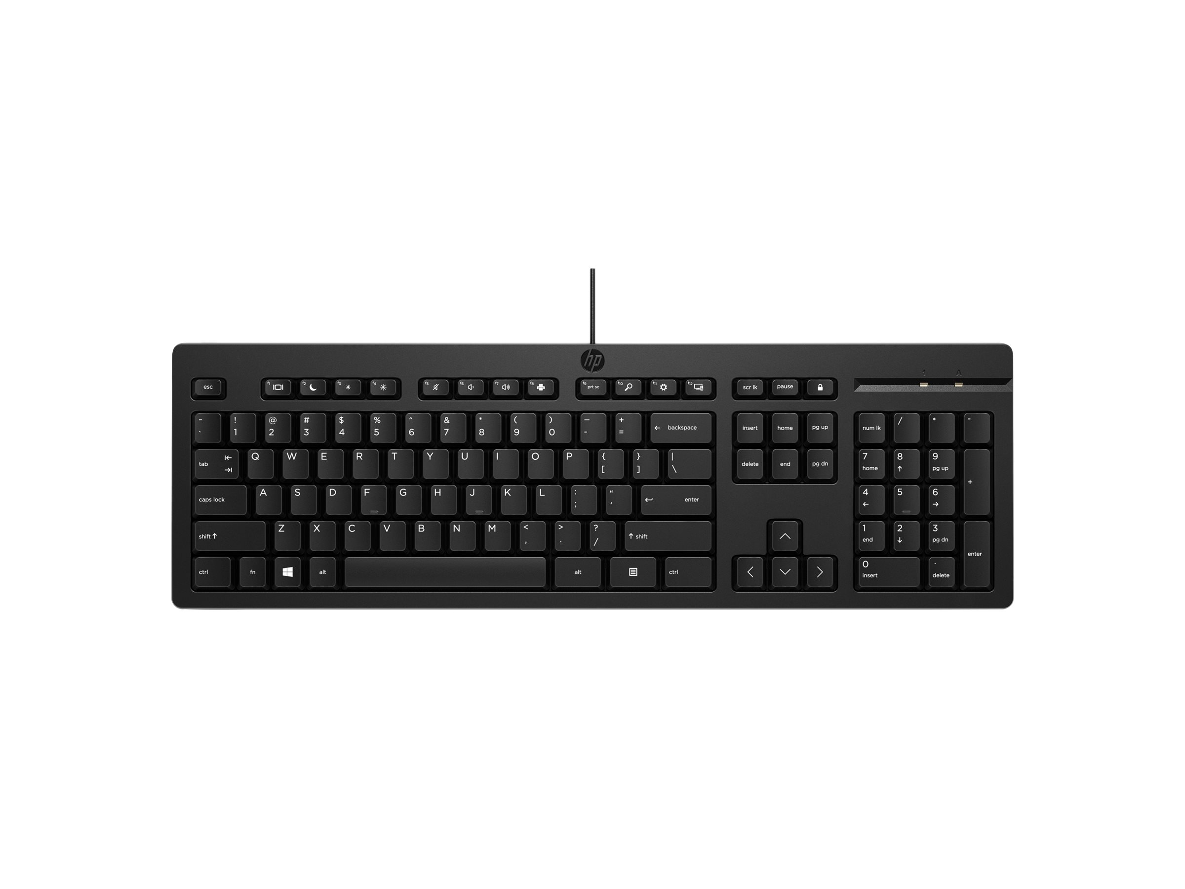 HP 125 G2 - Tastatur - full size - USB - Estnisch