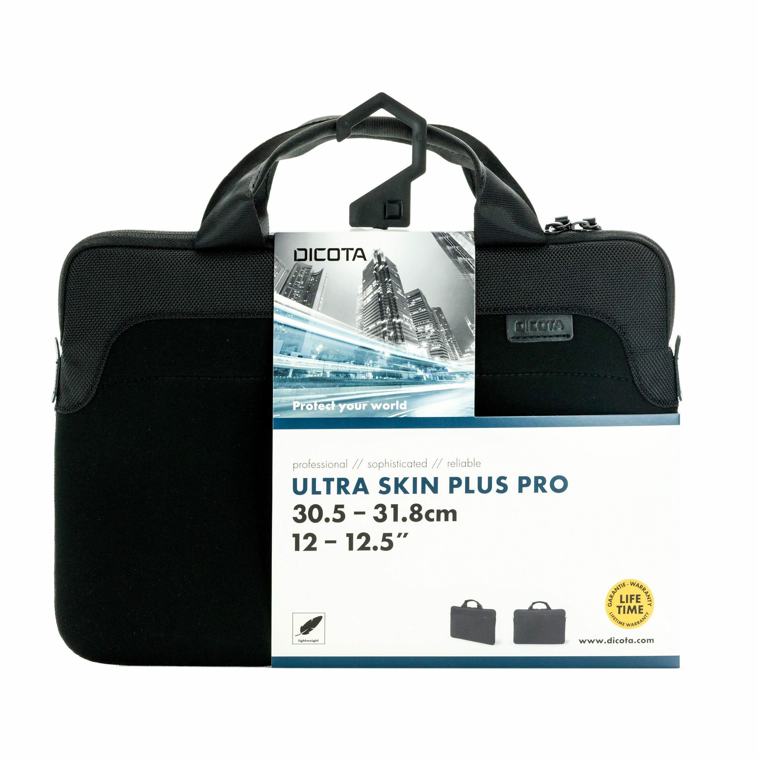 Dicota Ultra Skin Plus PRO Laptop Sleeve 12.5" - Notebook-Tasche - 31.8 cm (12.5")