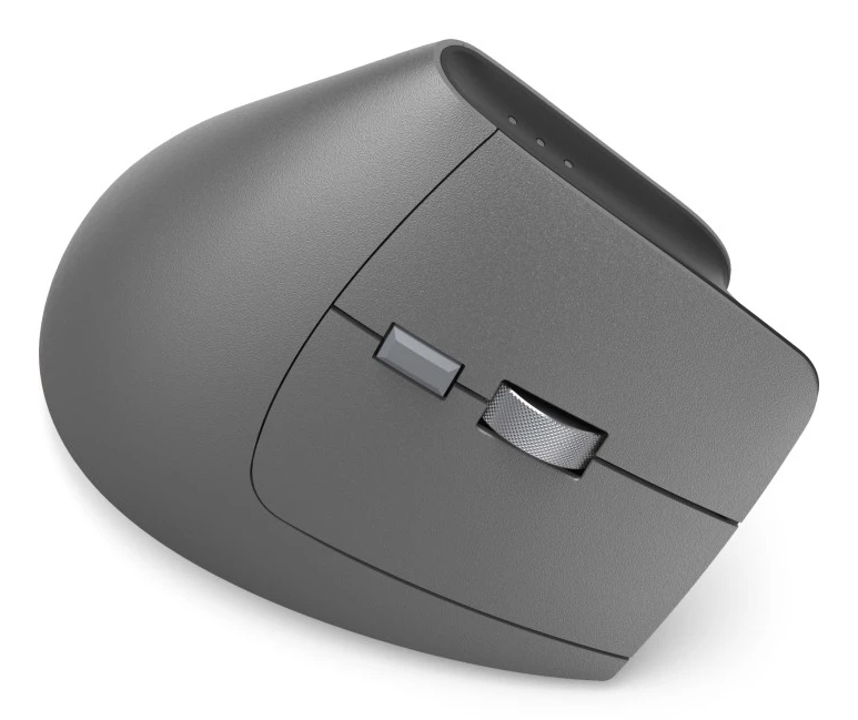 Hama EWM-700R, Rechts, Vertikale Ausführung, Optisch, RF Wireless + Bluetooth, 2400 DPI, Anthrazit