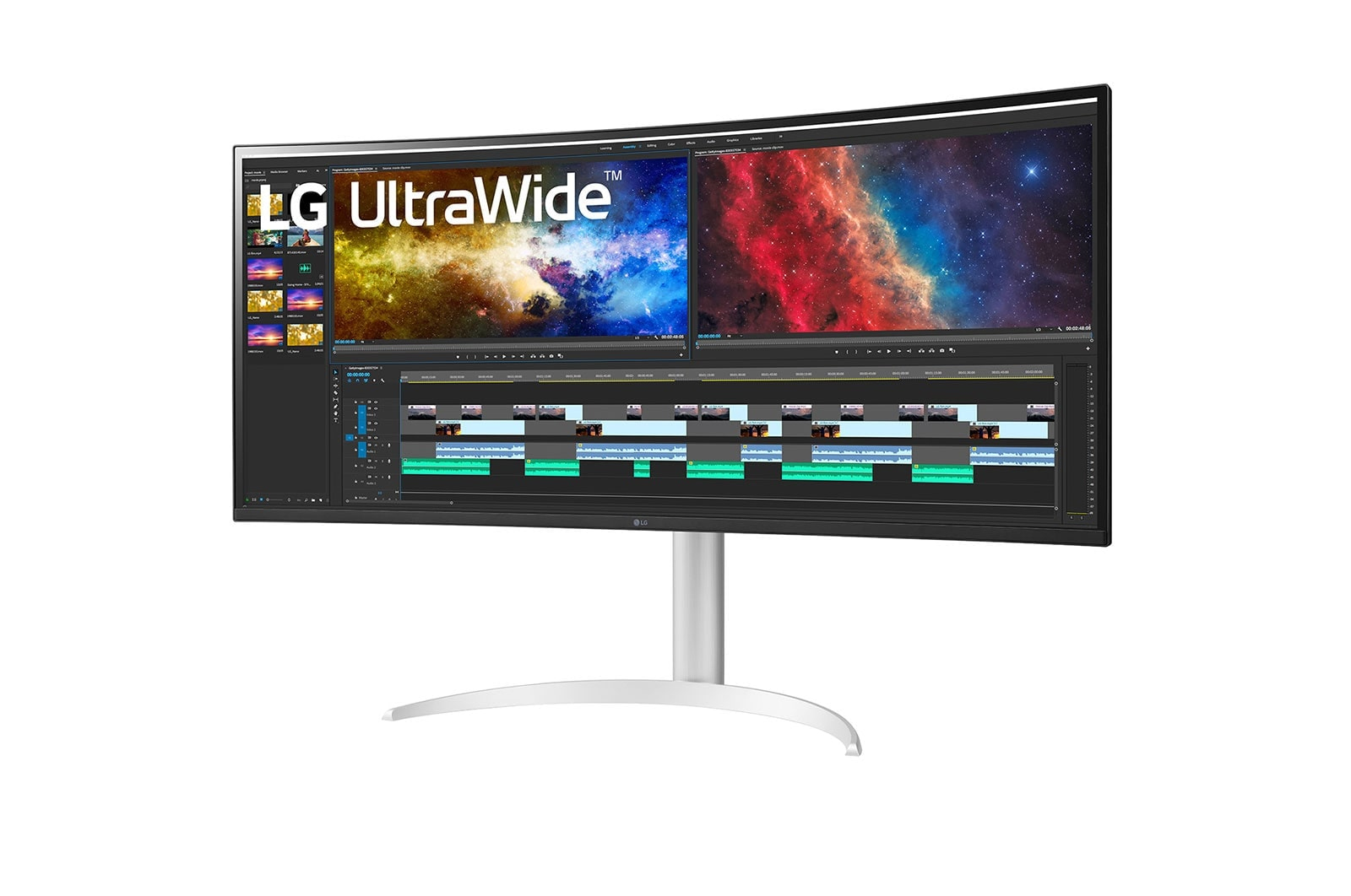LG UltraWide 38BQ85C-W - LED-Monitor - gebogen - 95 cm (38")