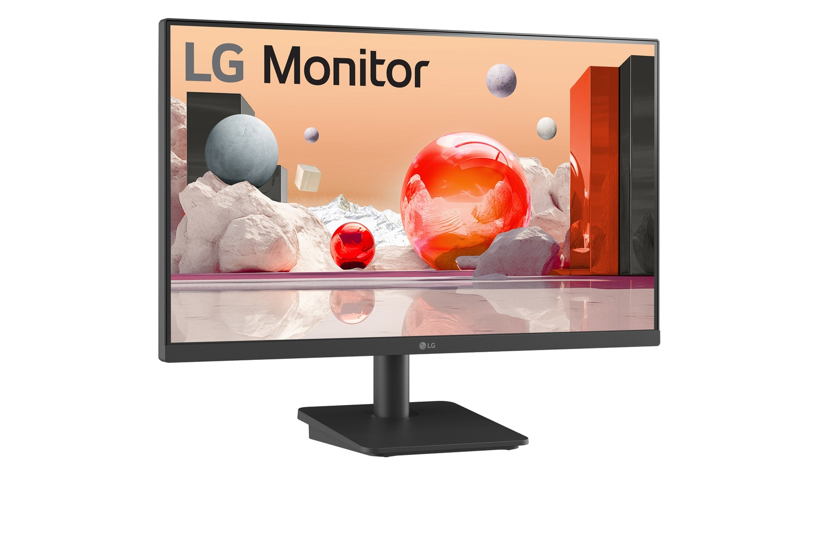 LG 24BA400-B - LED-Monitor - 60 cm (24") - 1920 x 1080 Full HD (1080p)