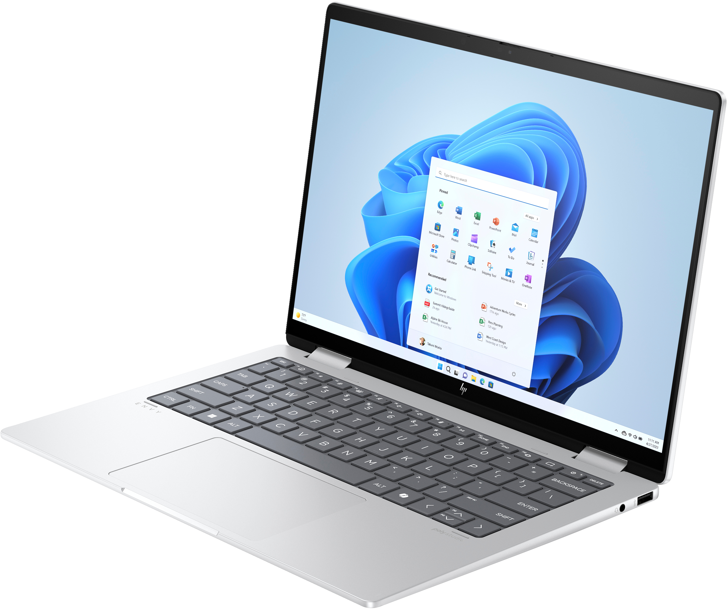 HP Envy x360 14-fa0470ng, 14" 2,8K OLED Touch, AMD Ryzen 7 8840HS, 16GB RAM, 1TB SSD, W11