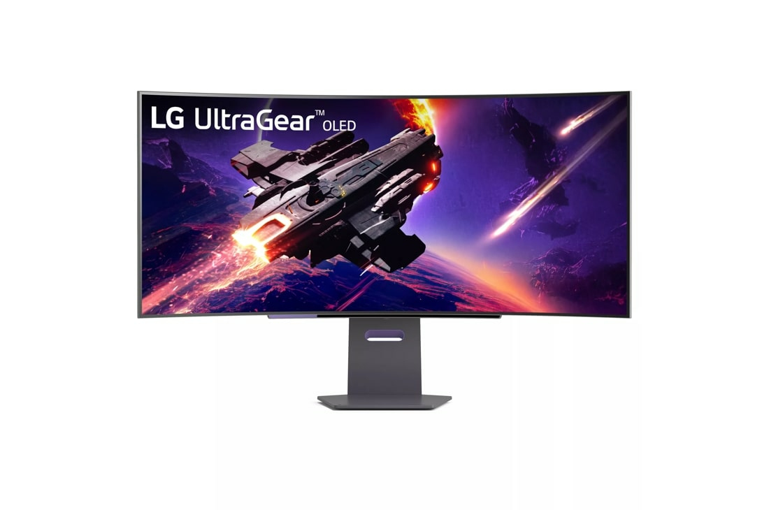 LG UltraGear 45GS95QE-B - OLED-Monitor - Gaming - gebogen - 114.3 cm (45")