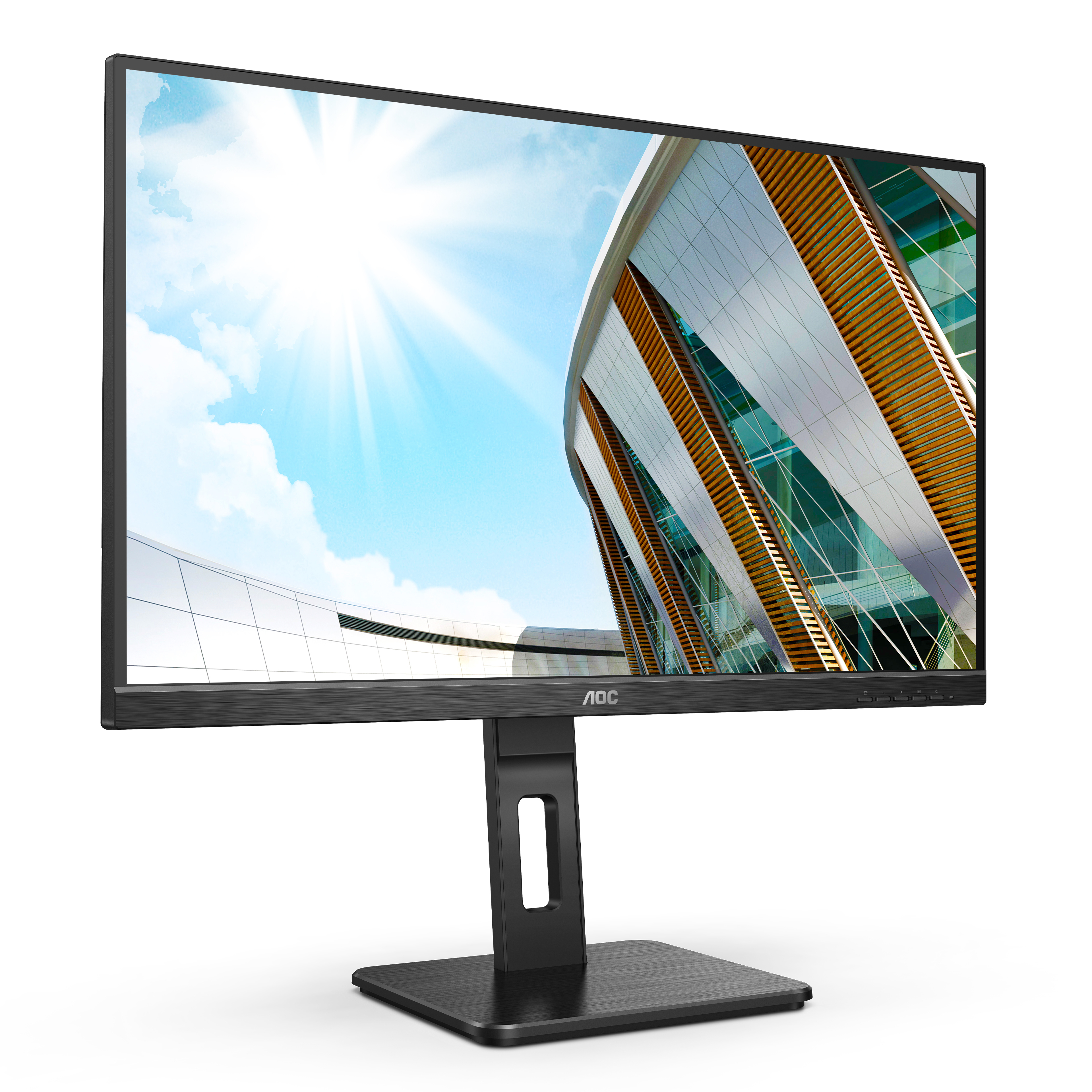 AOC U27P2 Monitor 68.4cm (27") 4K UHD, IPS, 4ms, HDMI, Displayport