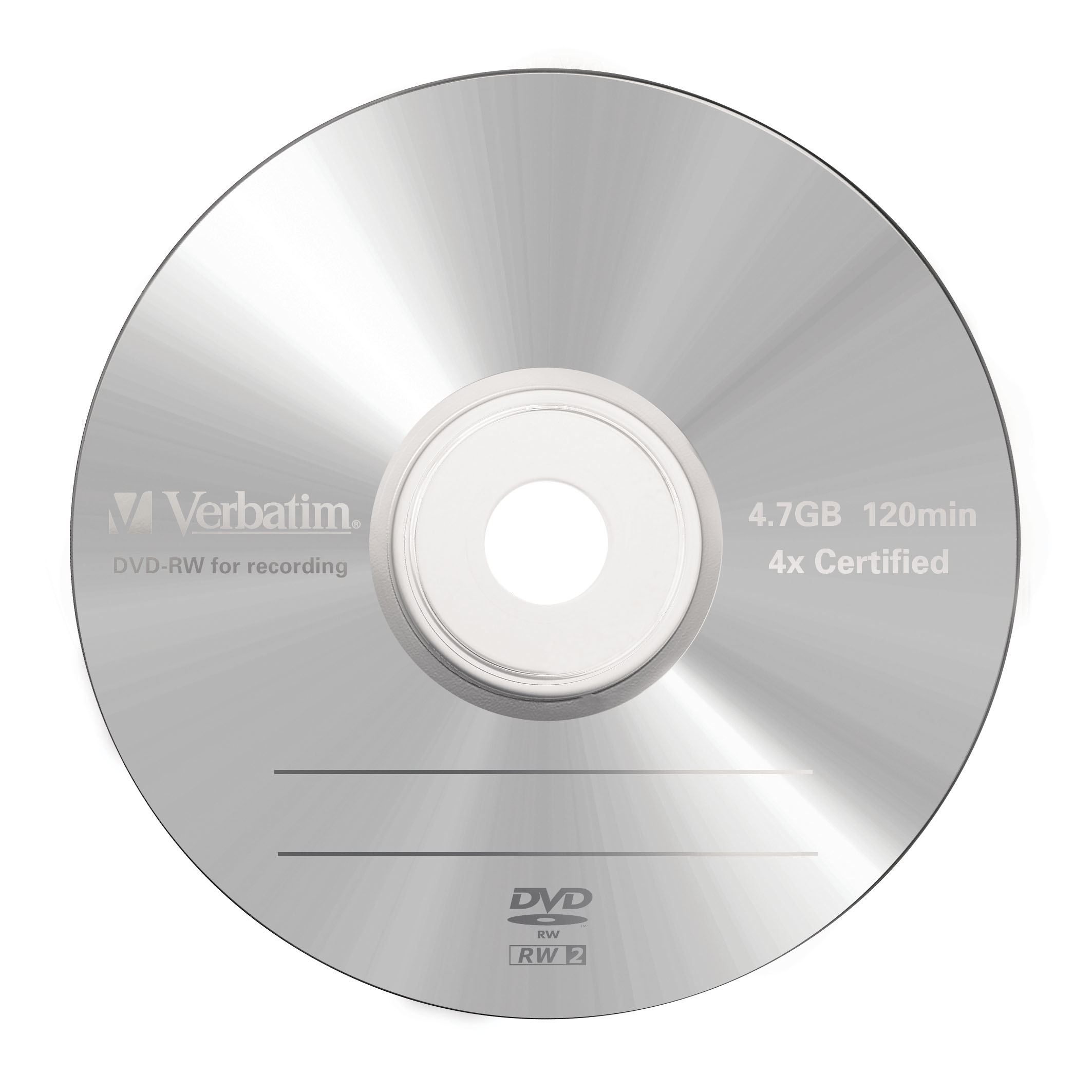 Verbatim DataLifePlus - 5 x DVD-RW - 4.7 GB 4x - Jewel Case (Schachtel)