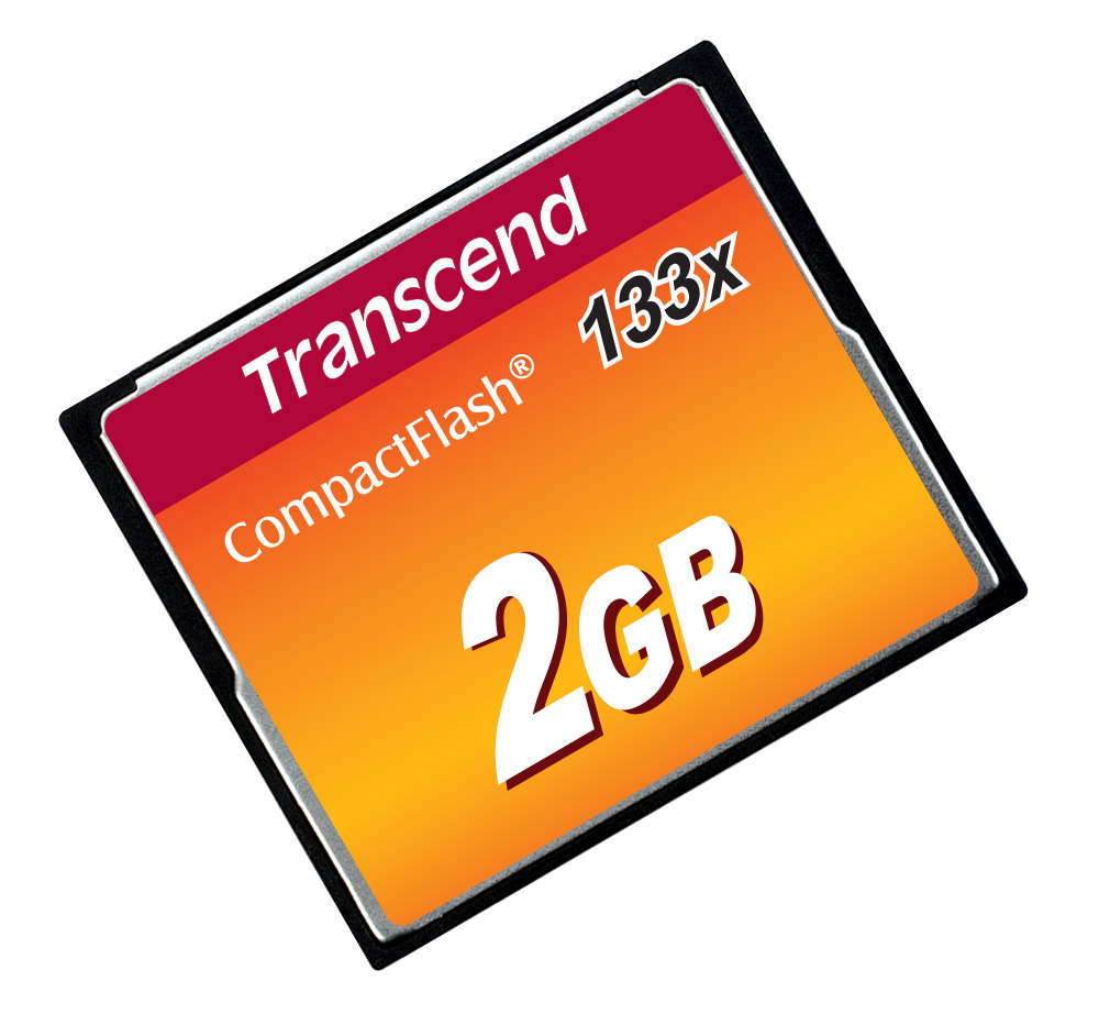Transcend Flash-Speicherkarte - 2 GB - 133x