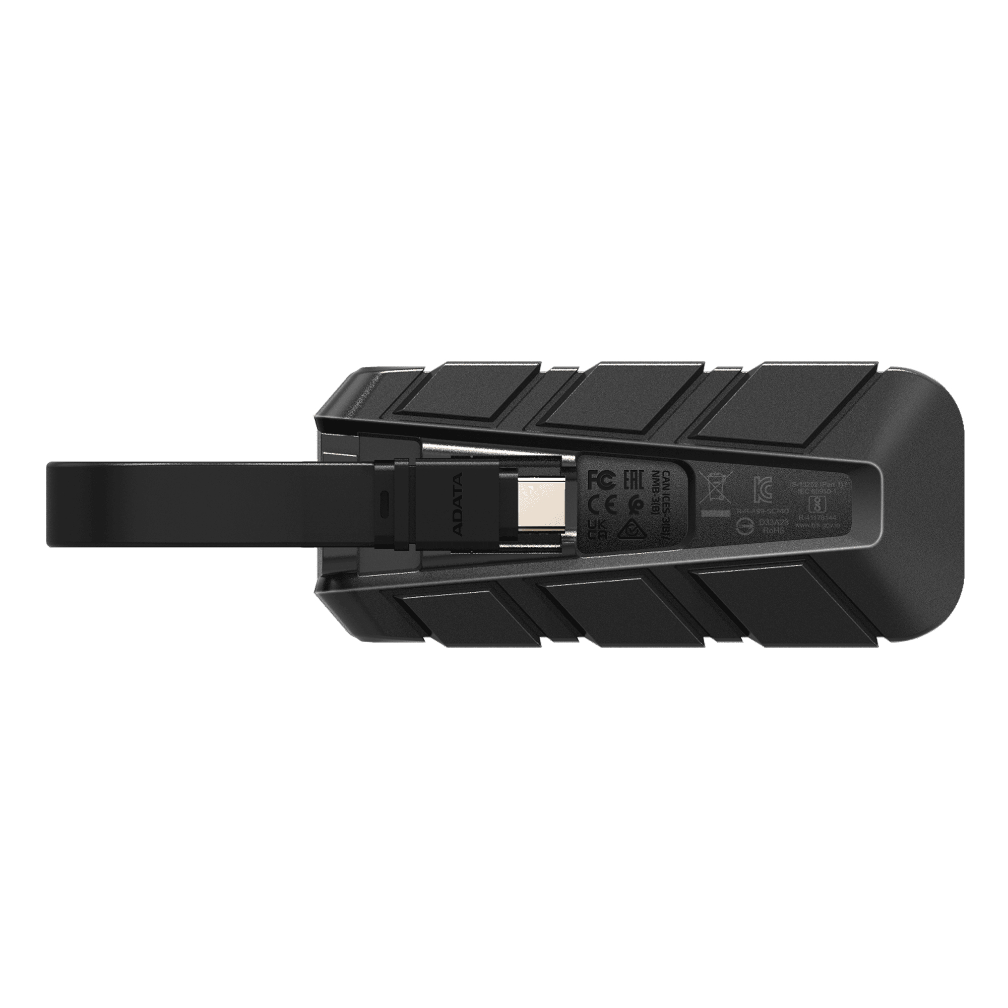 ADATA SC740 - SSD - 2 TB - extern (tragbar) - USB 3.2 Gen 2 (USB-C Steckverbinder)