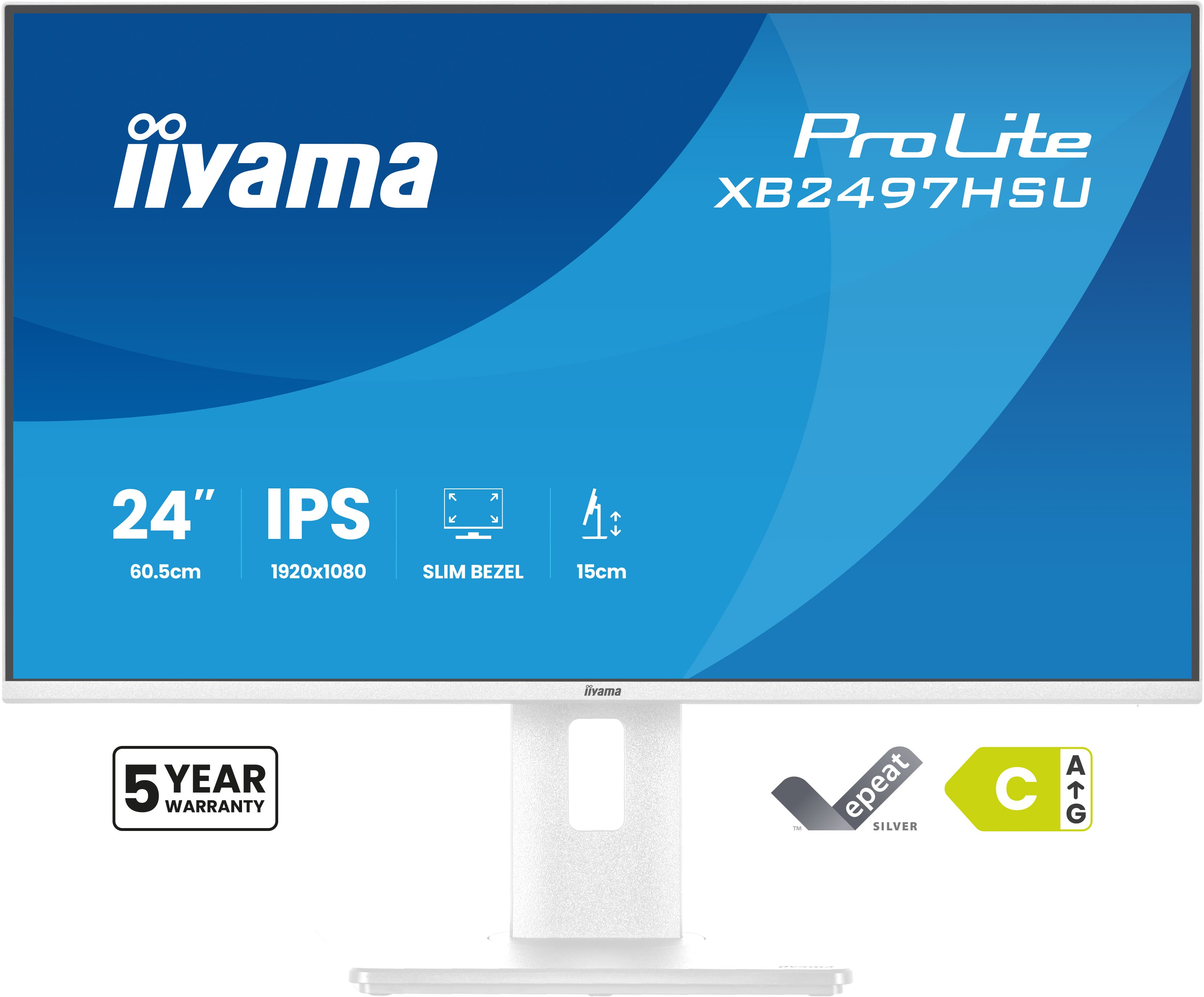Iiyama ProLite XB2497HSU-W1 - LED-Monitor - 61 cm (24")