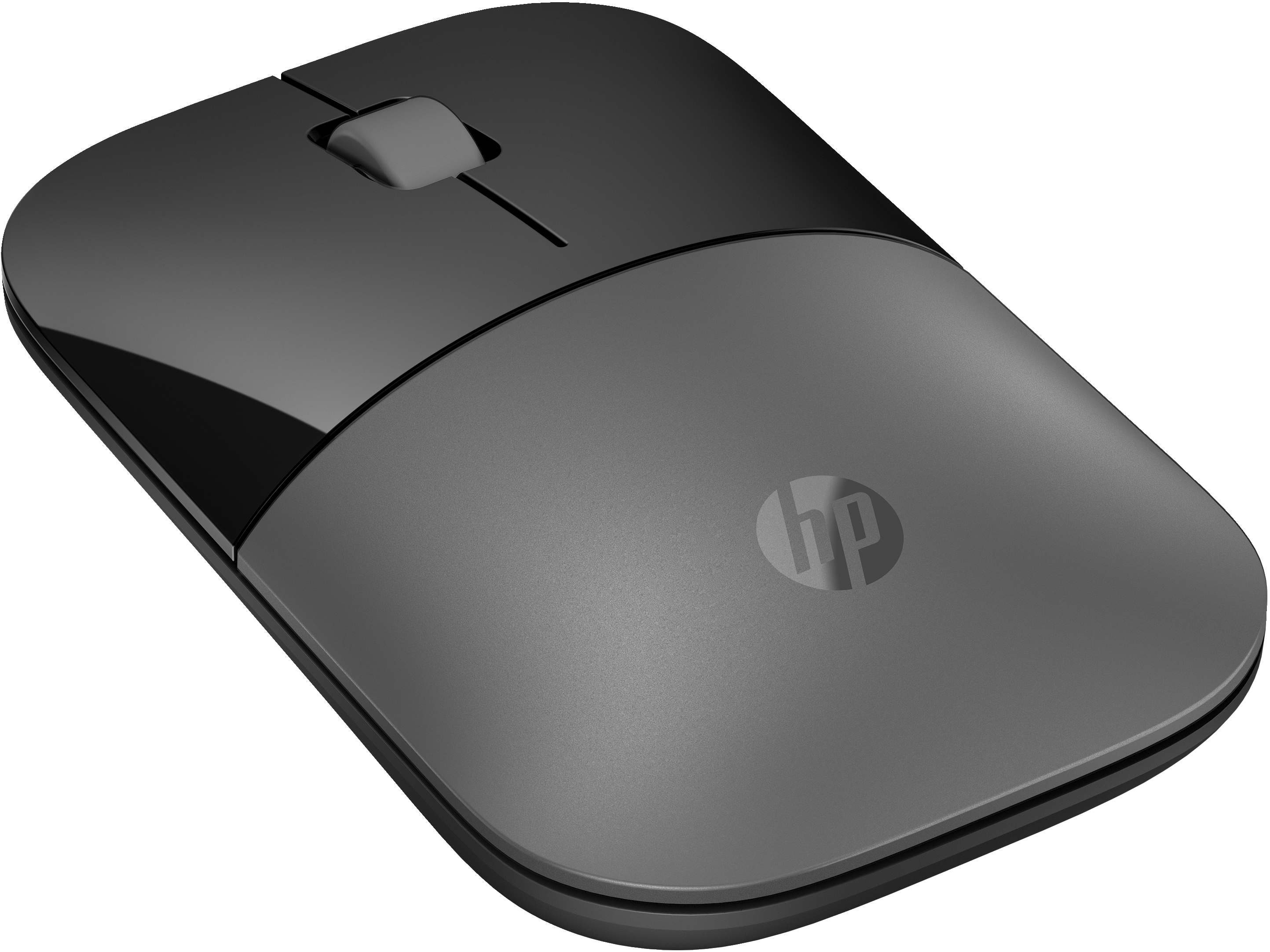 HP Z3700 - Maus - optisch - 3 Tasten - kabellos - Bluetooth 5.0, 2.4 GHz - kabelloser Empfänger (USB