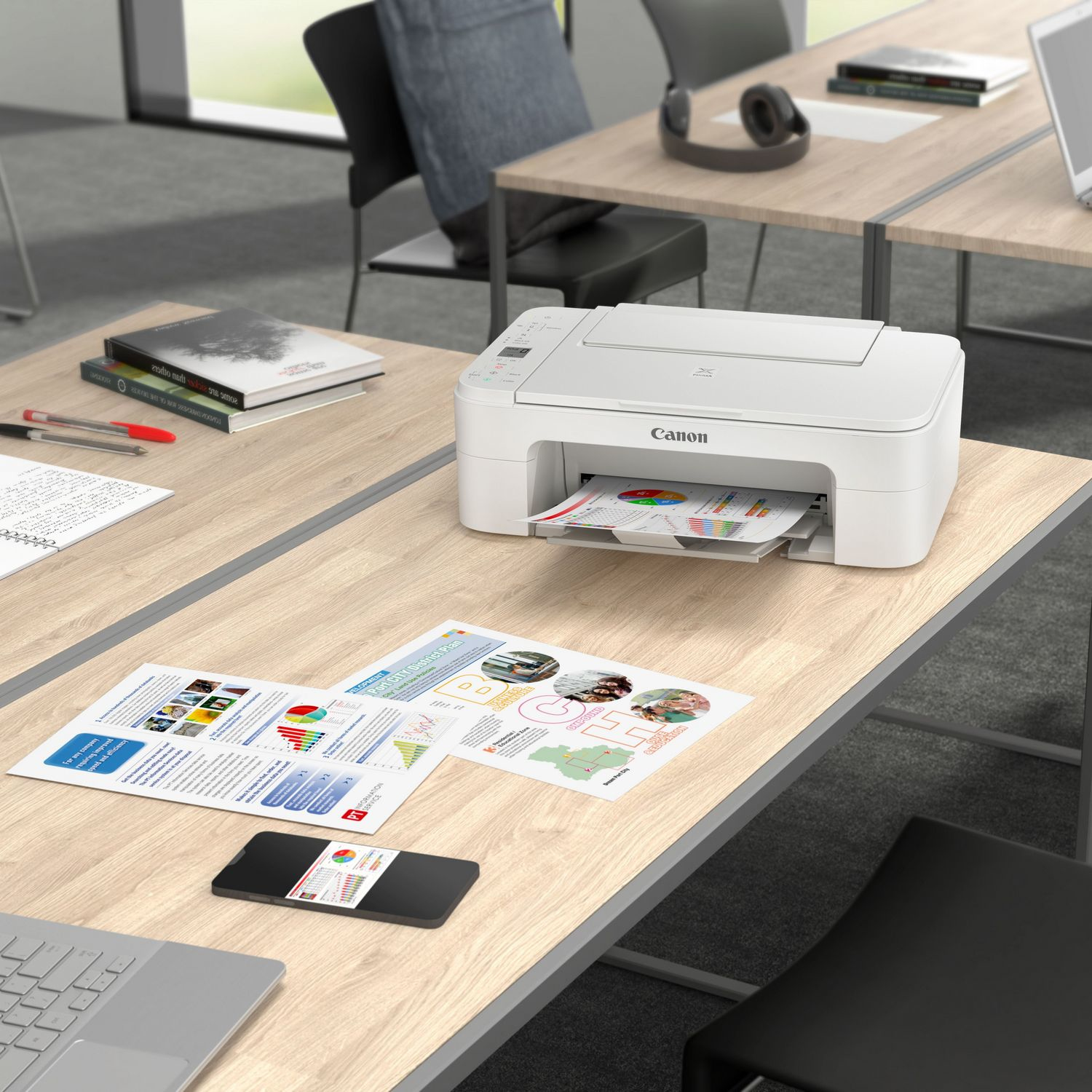 Canon PIXMA TS3351 - Multifunktionsdrucker - Farbe - Tintenstrahl - 216 x 297 mm (Original)