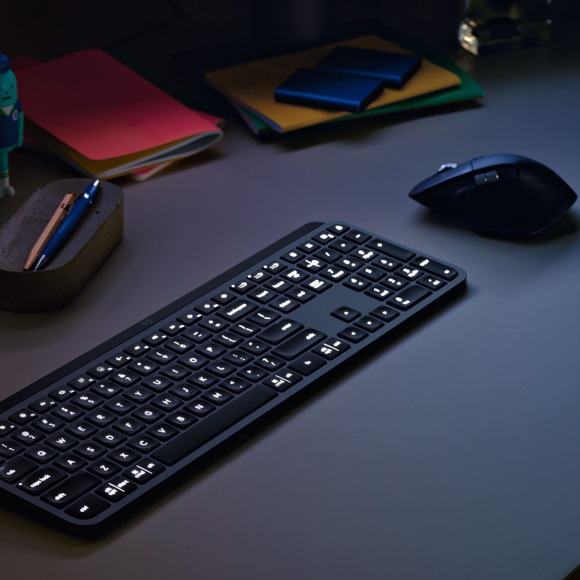 Logitech MX Keys Combo for Business - Tastatur-und-Maus-Set