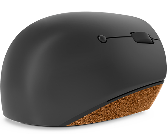 Lenovo Go - Maus - ergonomisch - optisch blau - 6 Tasten - kabellos - 2.4 GHz - kabelloser Empfänger