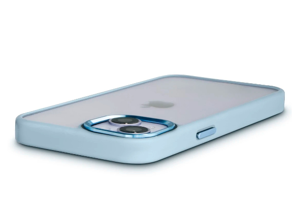 Hama 00138144, Cover, Apple, iPhone 14, 15,5 cm (6.1"), Hellblau, Transparent