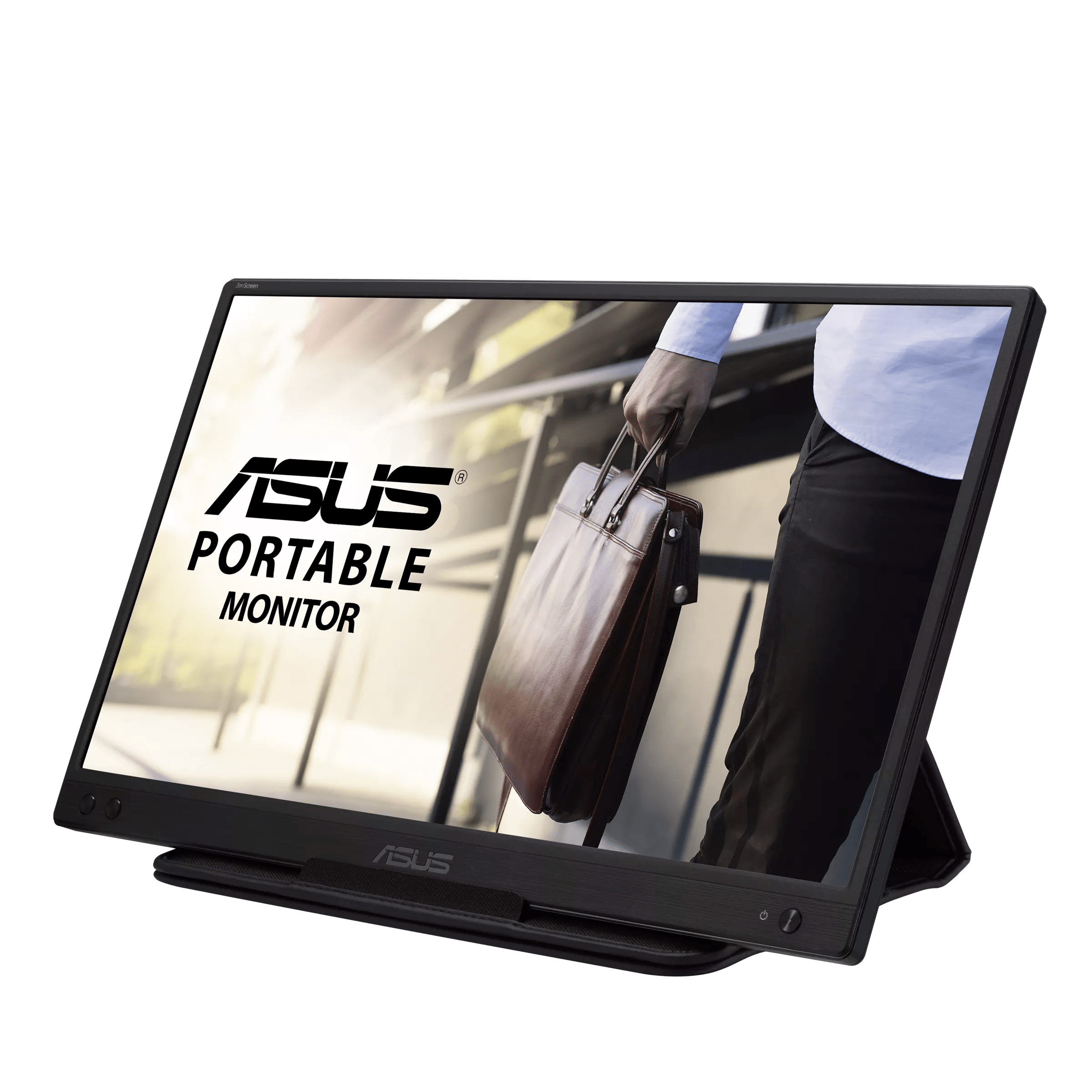 ASUS ZenScreen MB166C, 15.6" FHD IPS, 60Hz, 5ms, 250nits, USB-C m. DP