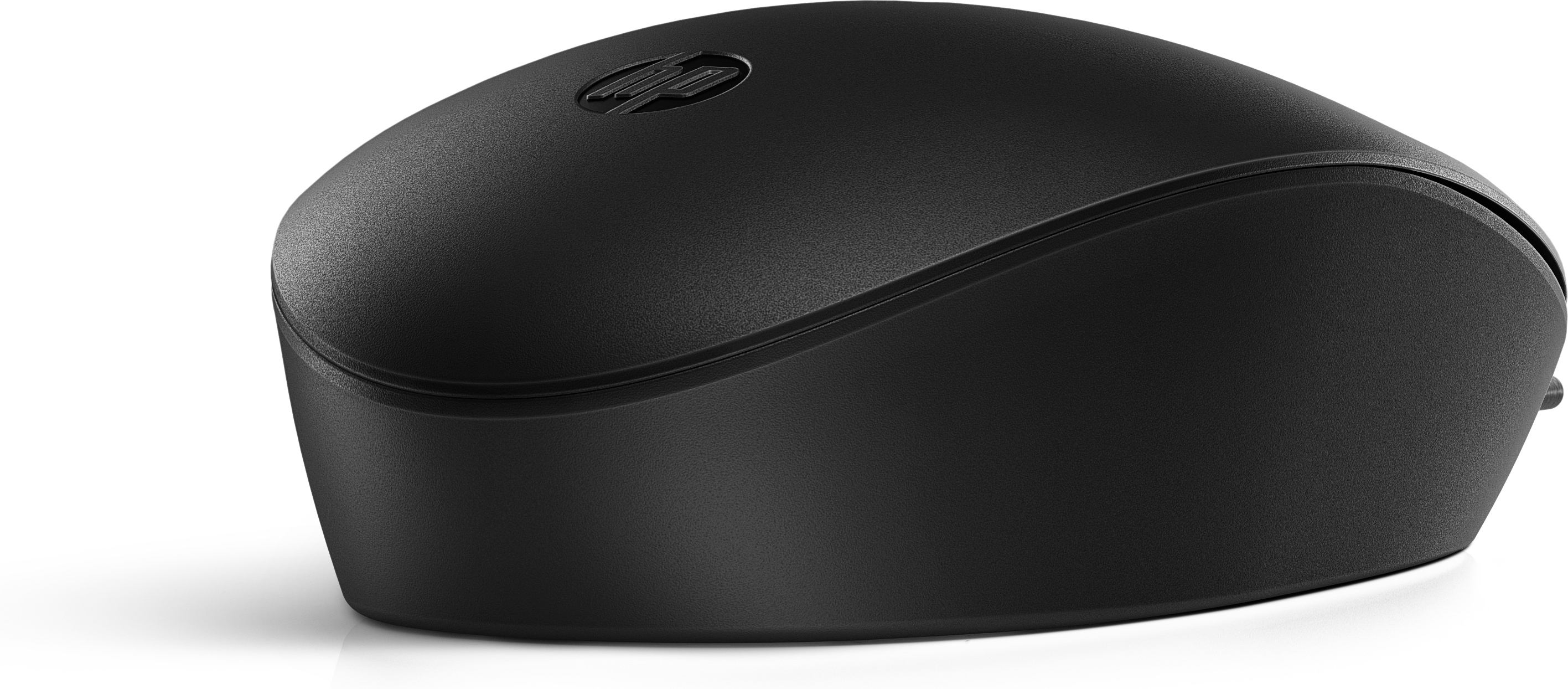 HP 128 - Maus - Laser - kabelgebunden - Schwarz